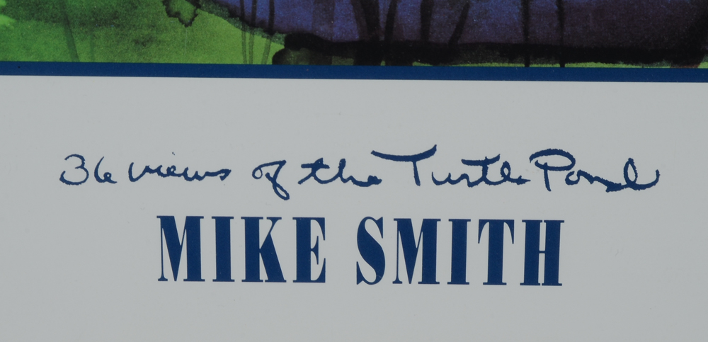Mike Smith Offset Lithograph "36 Views of the Turtle Pond"