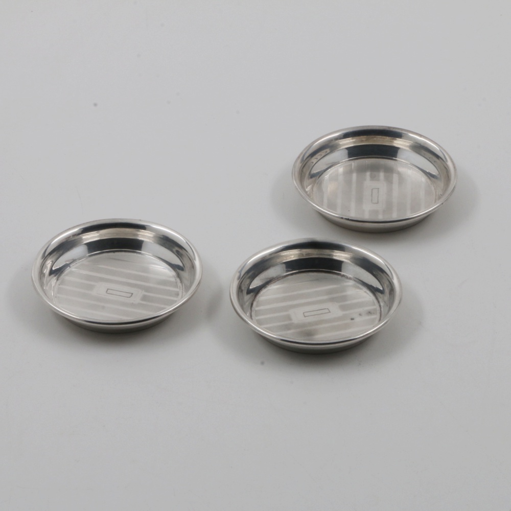 Sterling Silver Match Book Covers and Ash Trays, Monogrammed