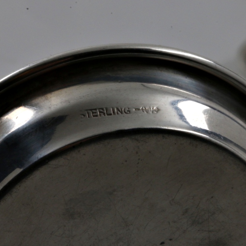 Sterling Silver Match Book Covers and Ash Trays, Monogrammed