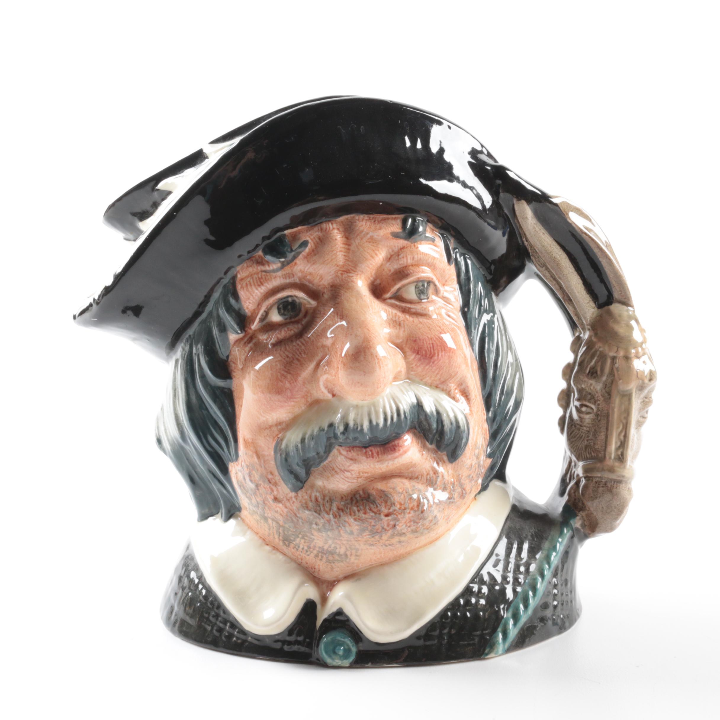 Royal Doulton "The Ring Master", "Gaoler" and "Sancho Panca" Character Jugs