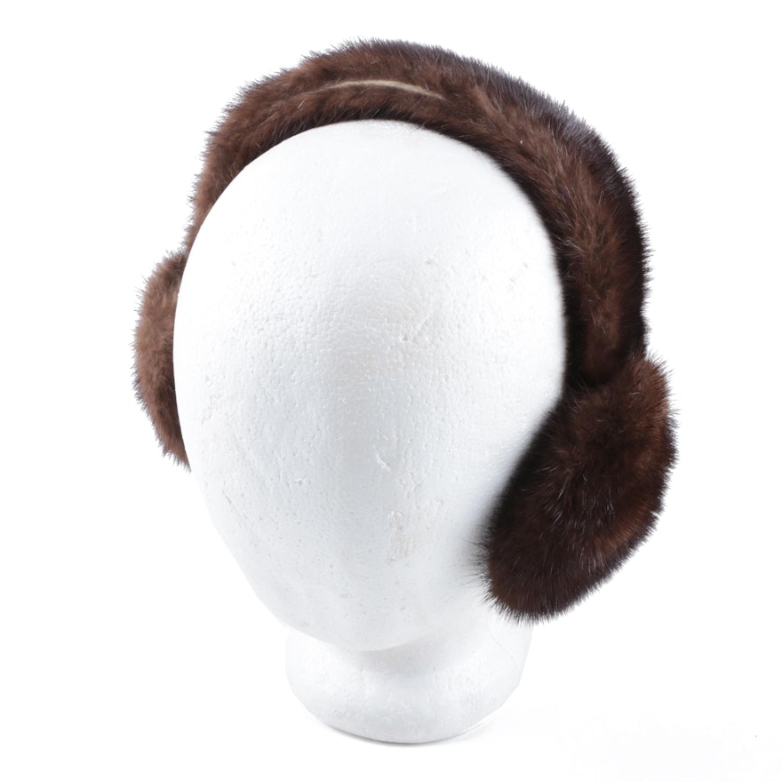 Mink Fur Earmuffs