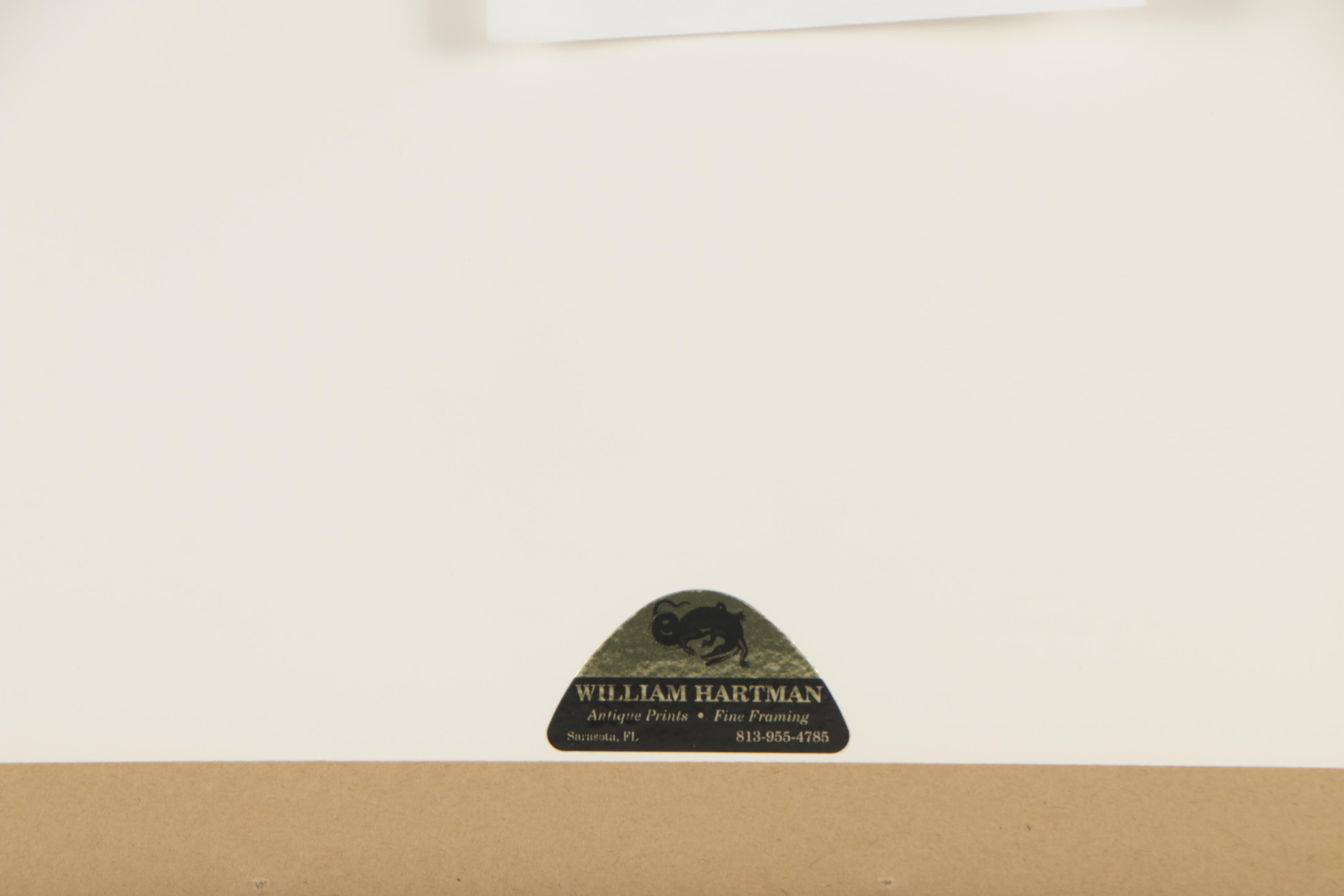 Richard Jeranian Pen and Ink Drawing "Le Port de Marseille"