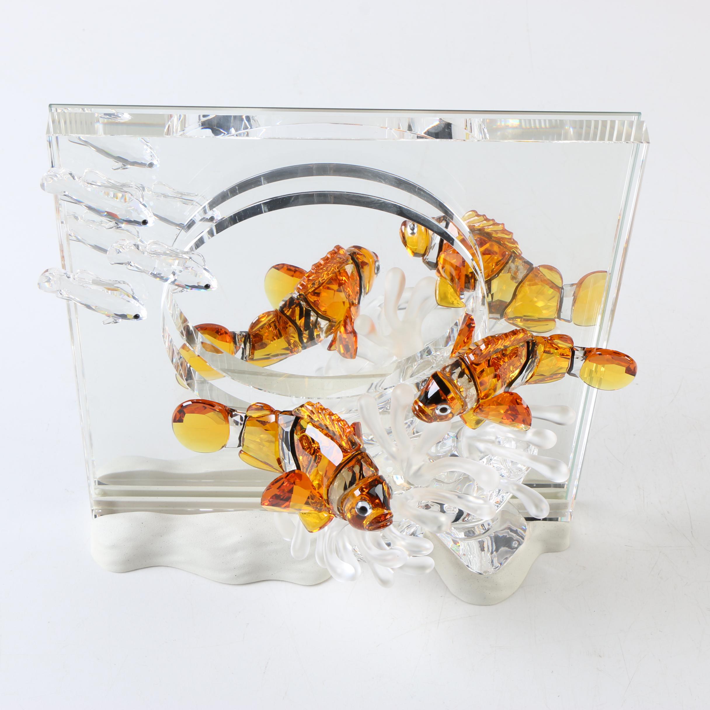 2005 Swarovski Crystal Society Wonders of the Sea "Harmony" Figurine