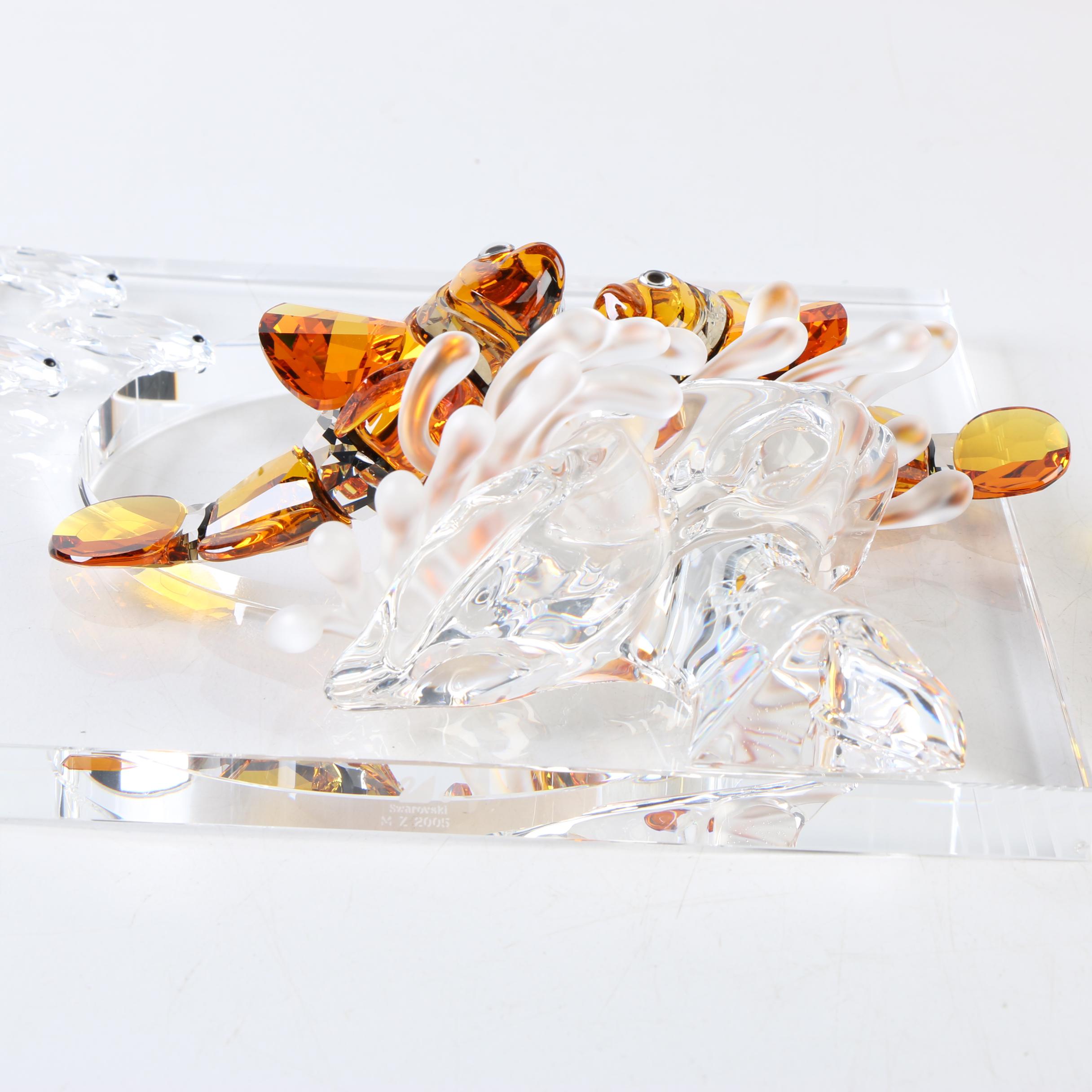 2005 Swarovski Crystal Society Wonders of the Sea "Harmony" Figurine