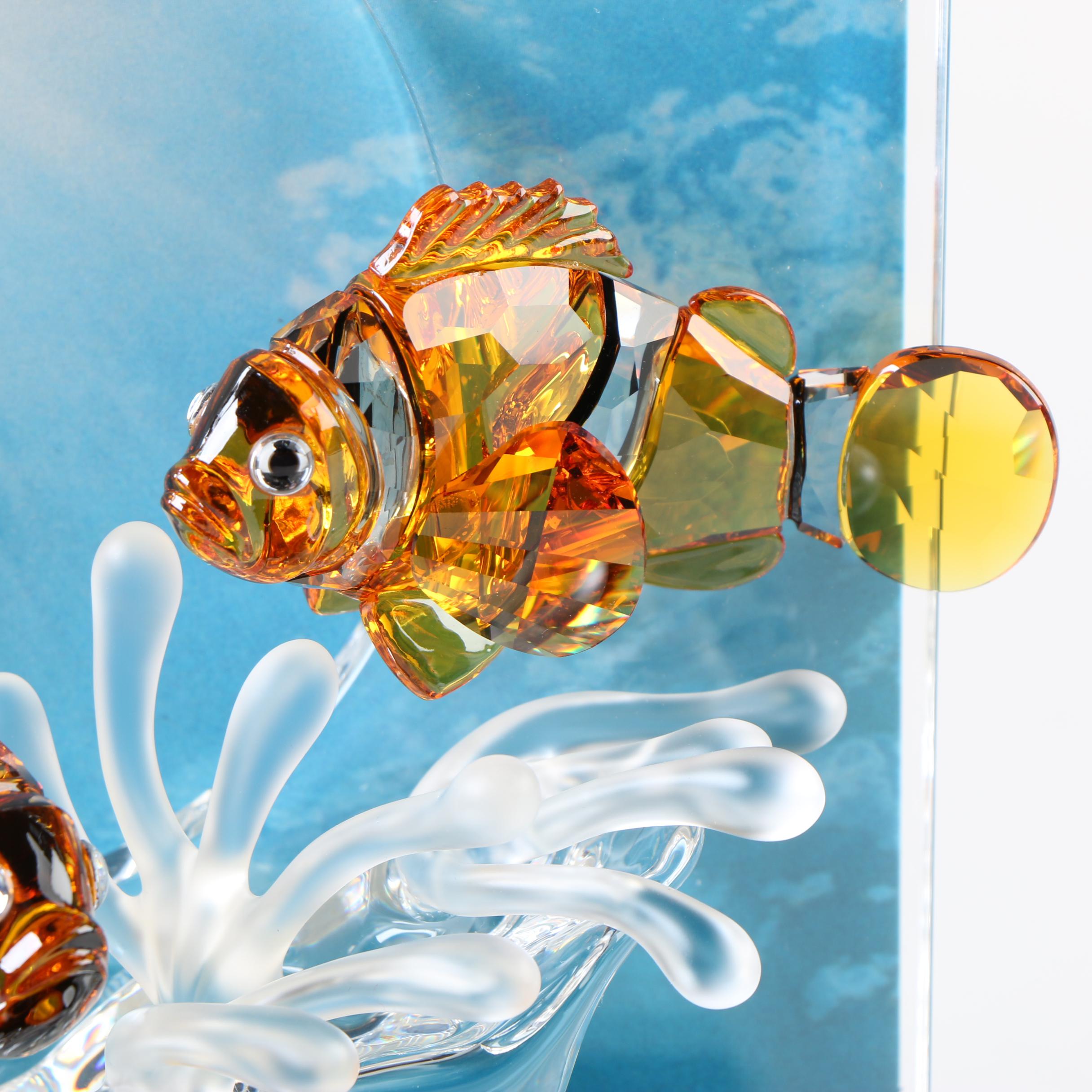 2005 Swarovski Crystal Society Wonders of the Sea "Harmony" Figurine