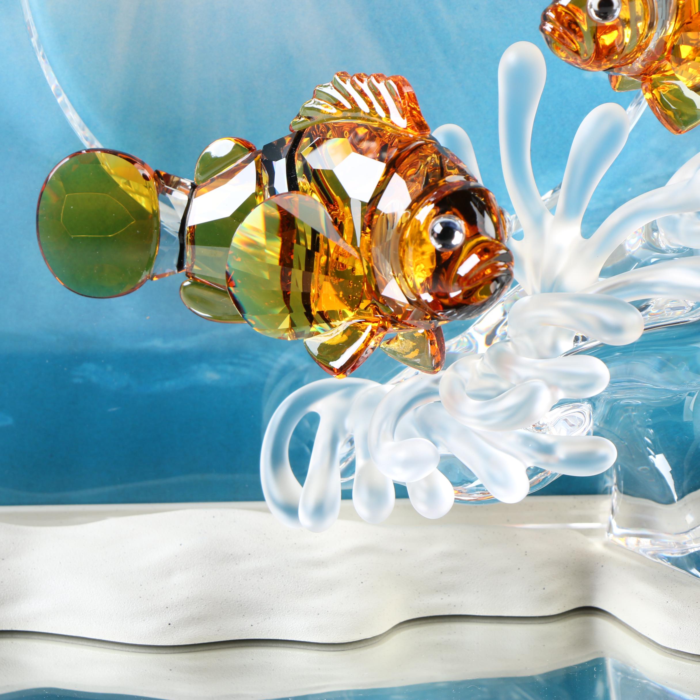 2005 Swarovski Crystal Society Wonders of the Sea "Harmony" Figurine