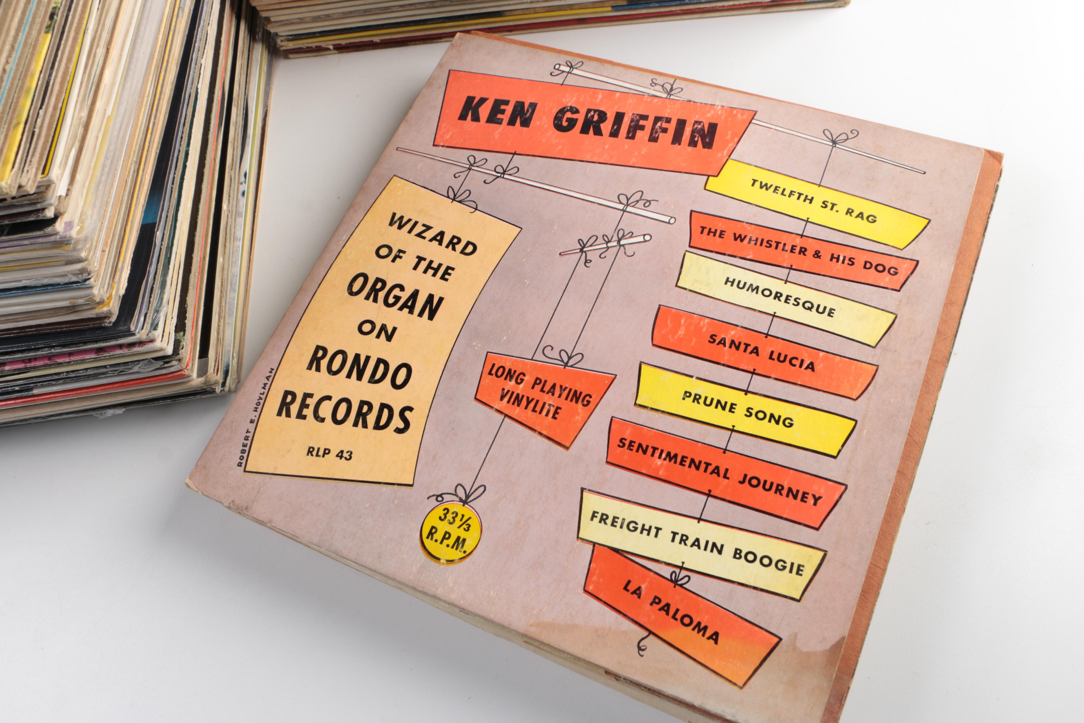 Vintage Jazz and Easy Listening Records