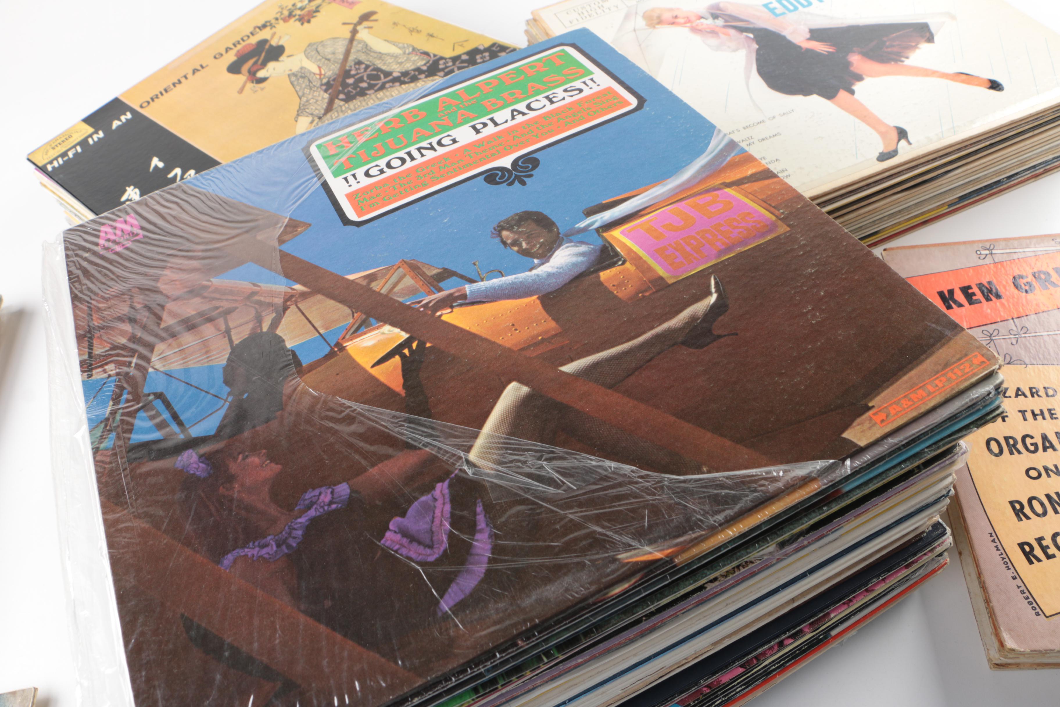 Vintage Jazz and Easy Listening Records