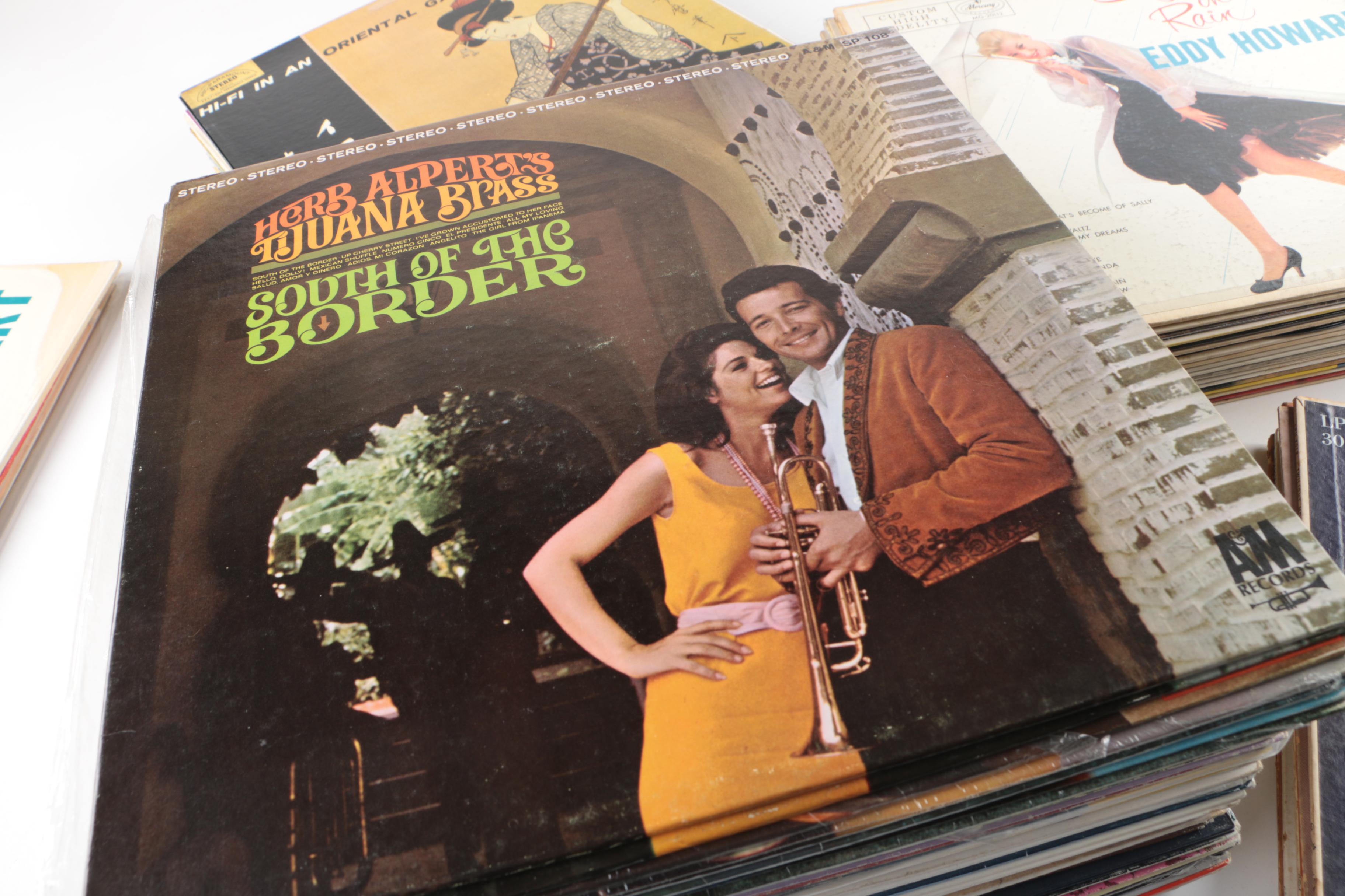 Vintage Jazz and Easy Listening Records