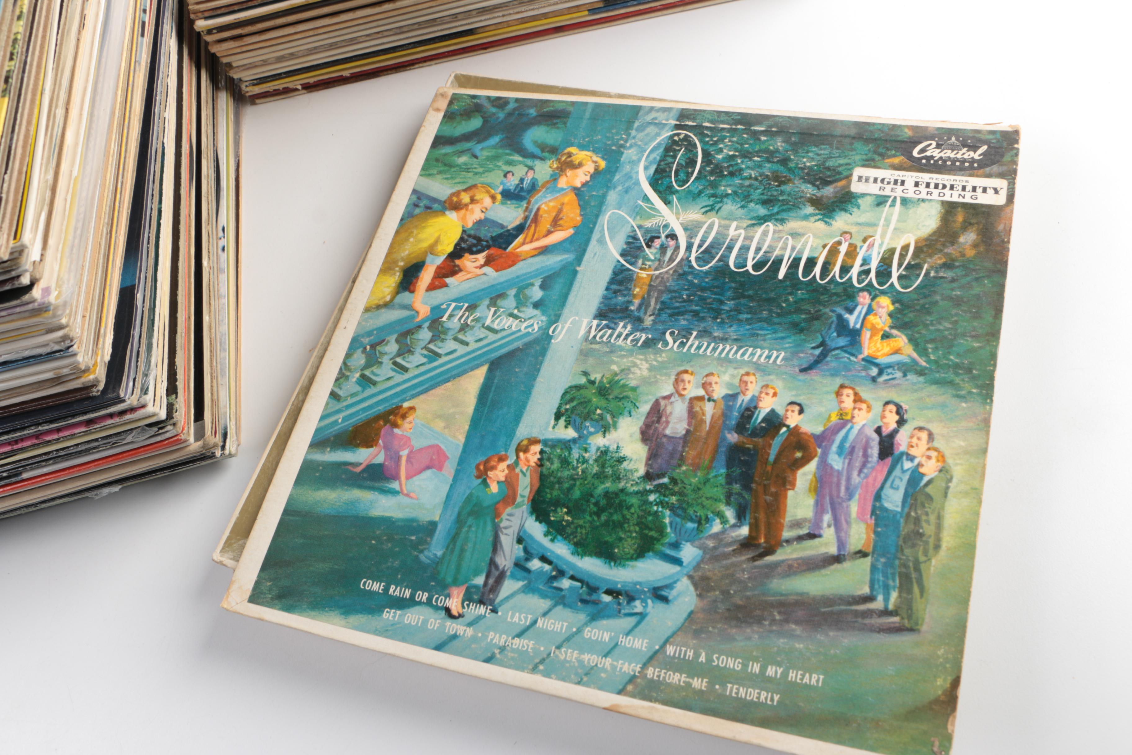 Vintage Jazz and Easy Listening Records