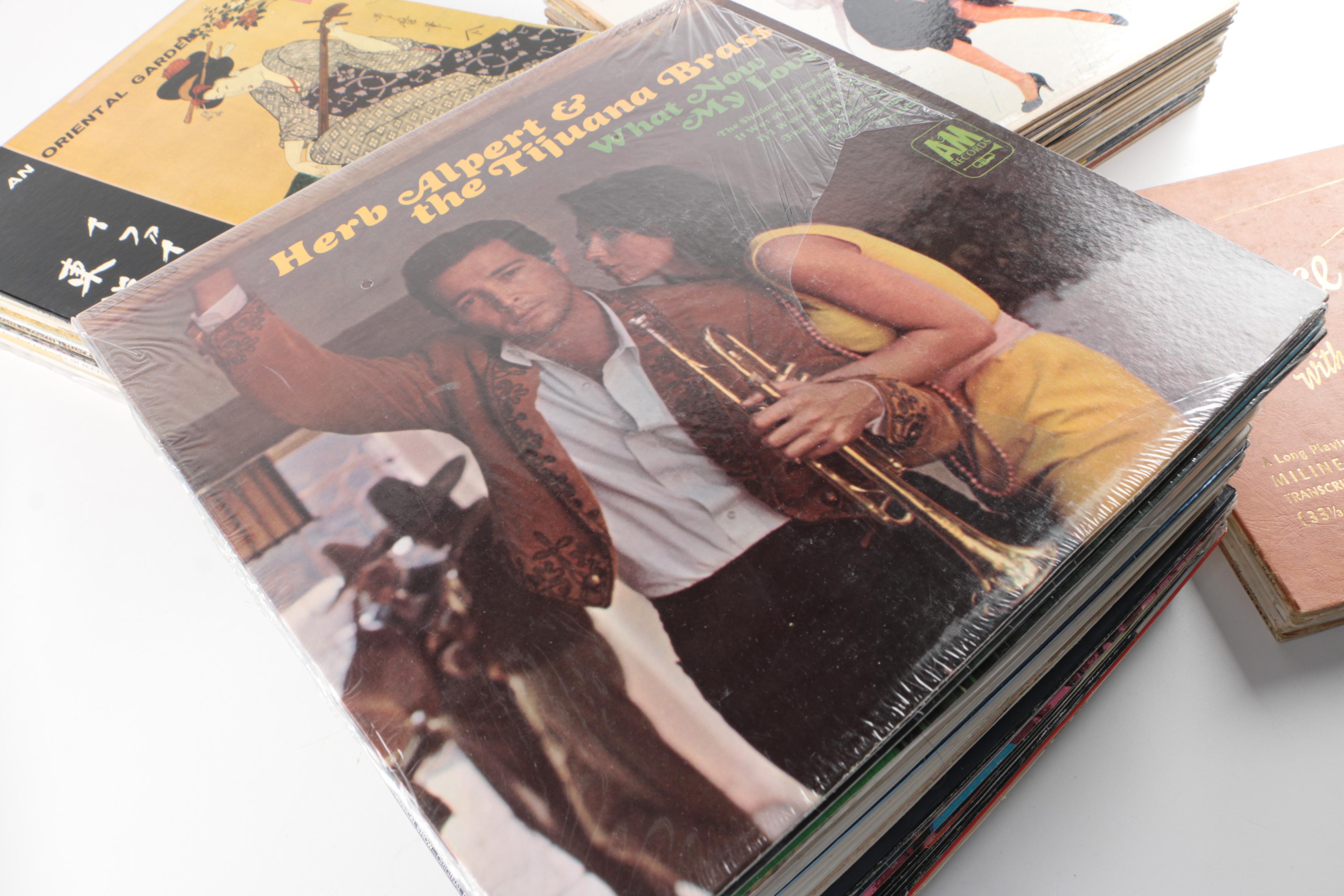 Vintage Jazz and Easy Listening Records