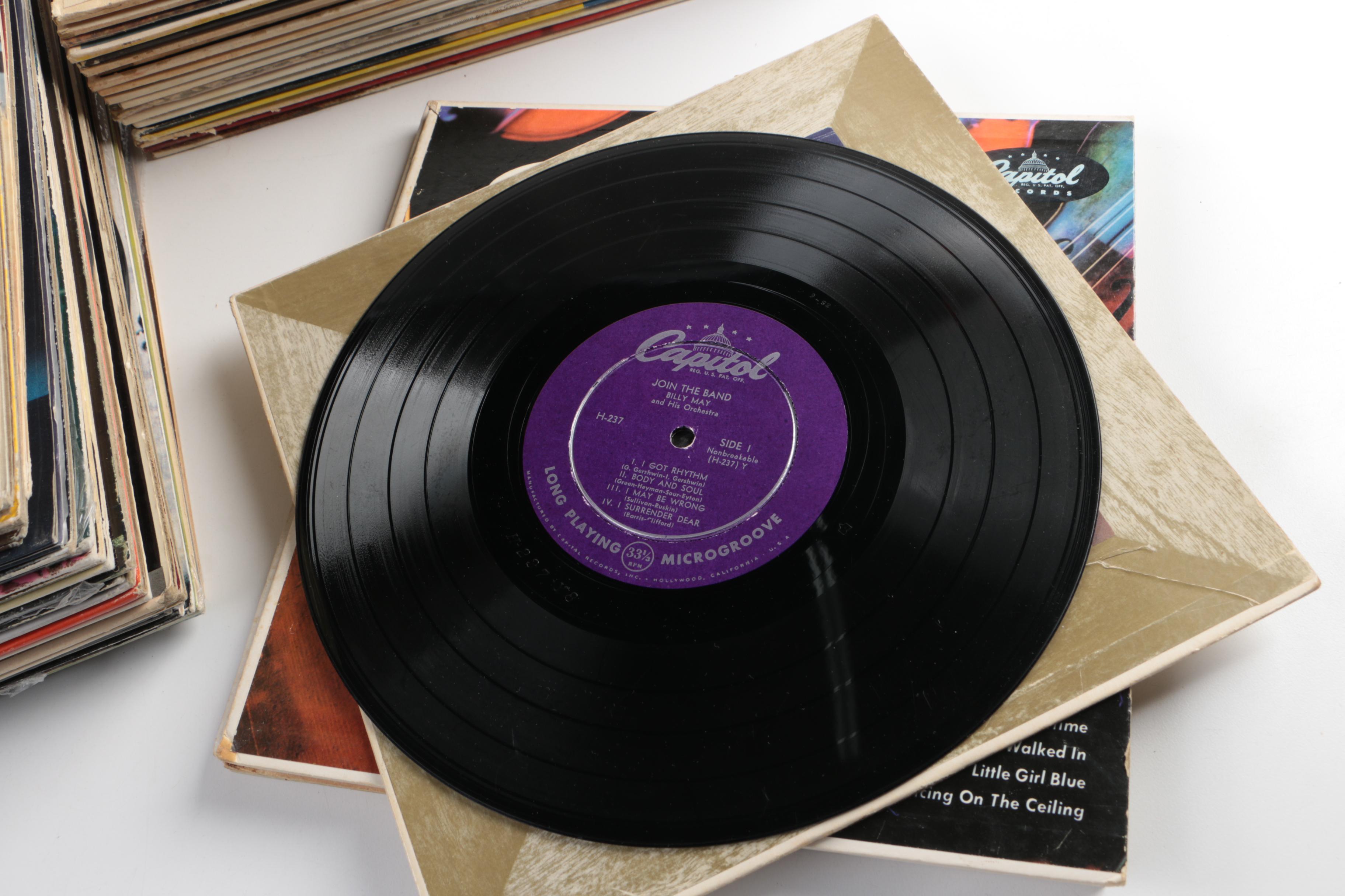 Vintage Jazz and Easy Listening Records