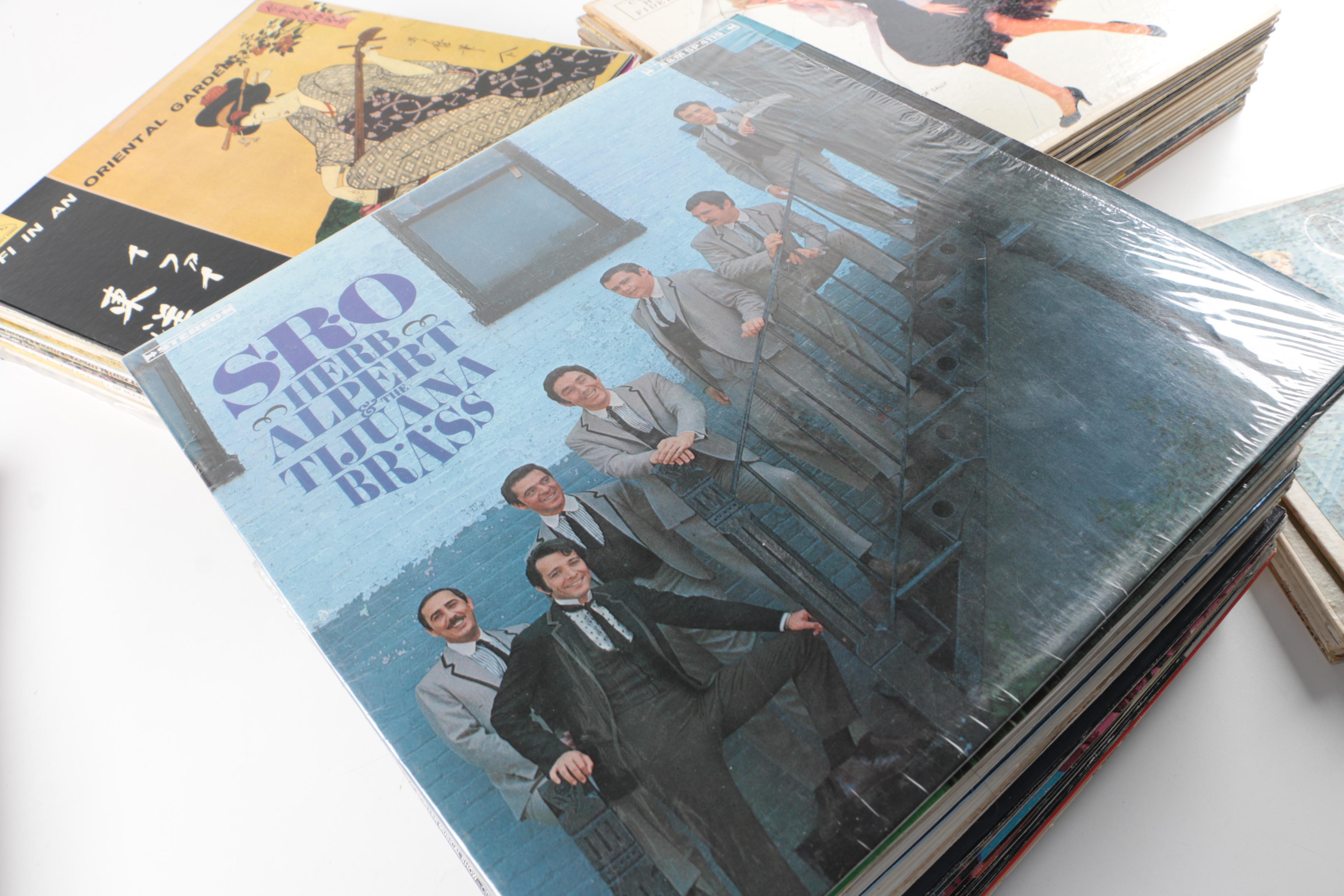 Vintage Jazz and Easy Listening Records