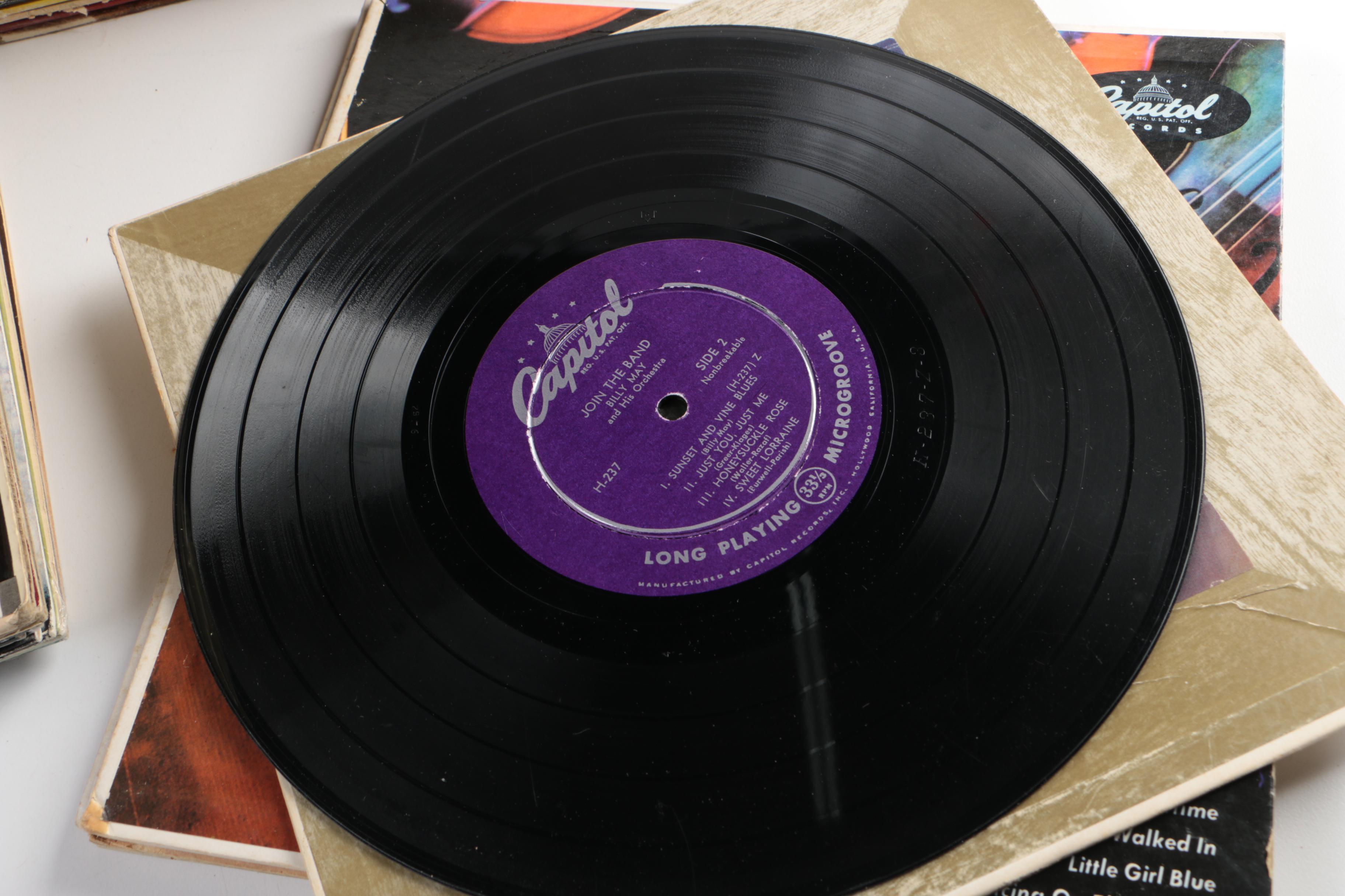 Vintage Jazz and Easy Listening Records