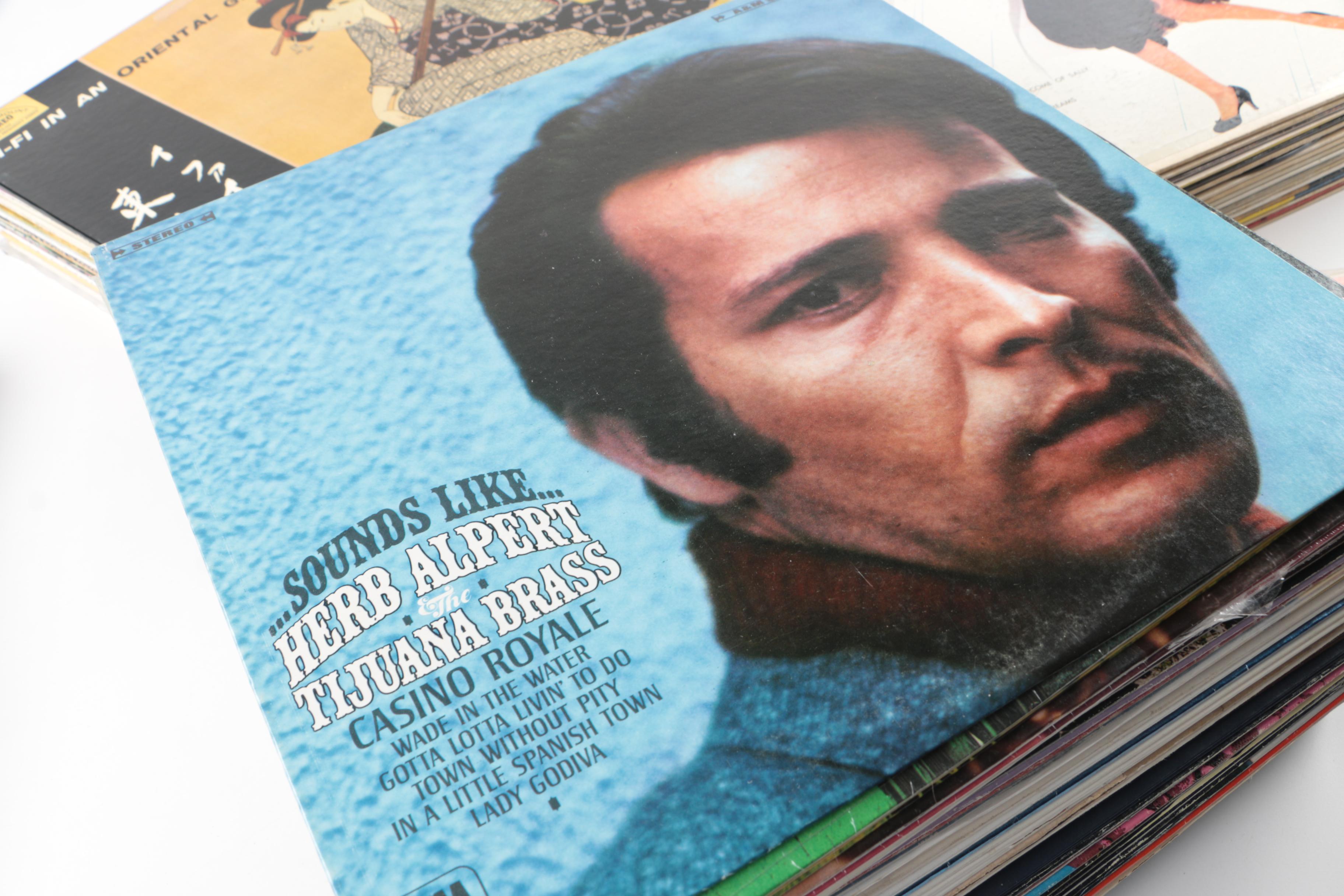 Vintage Jazz and Easy Listening Records