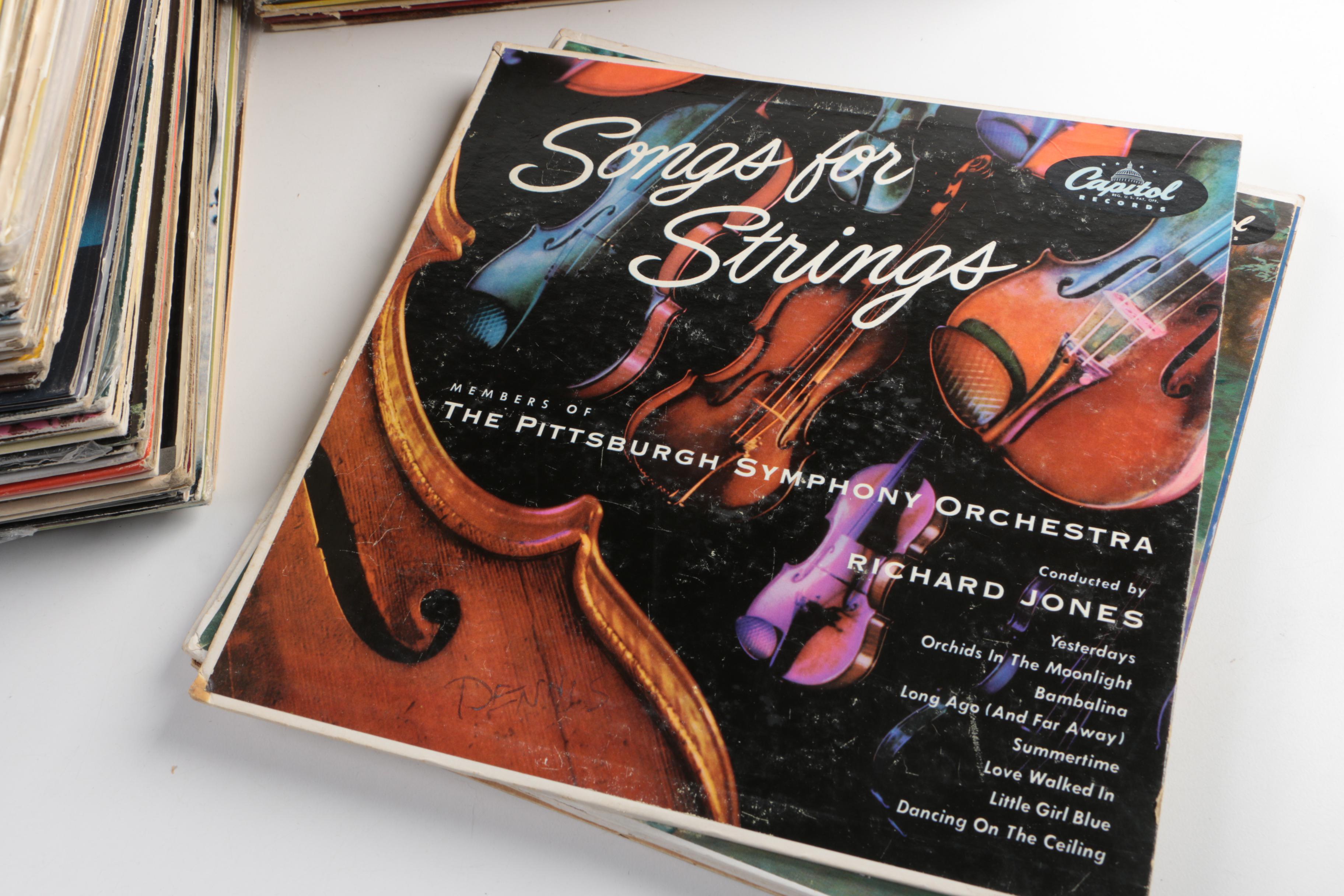 Vintage Jazz and Easy Listening Records