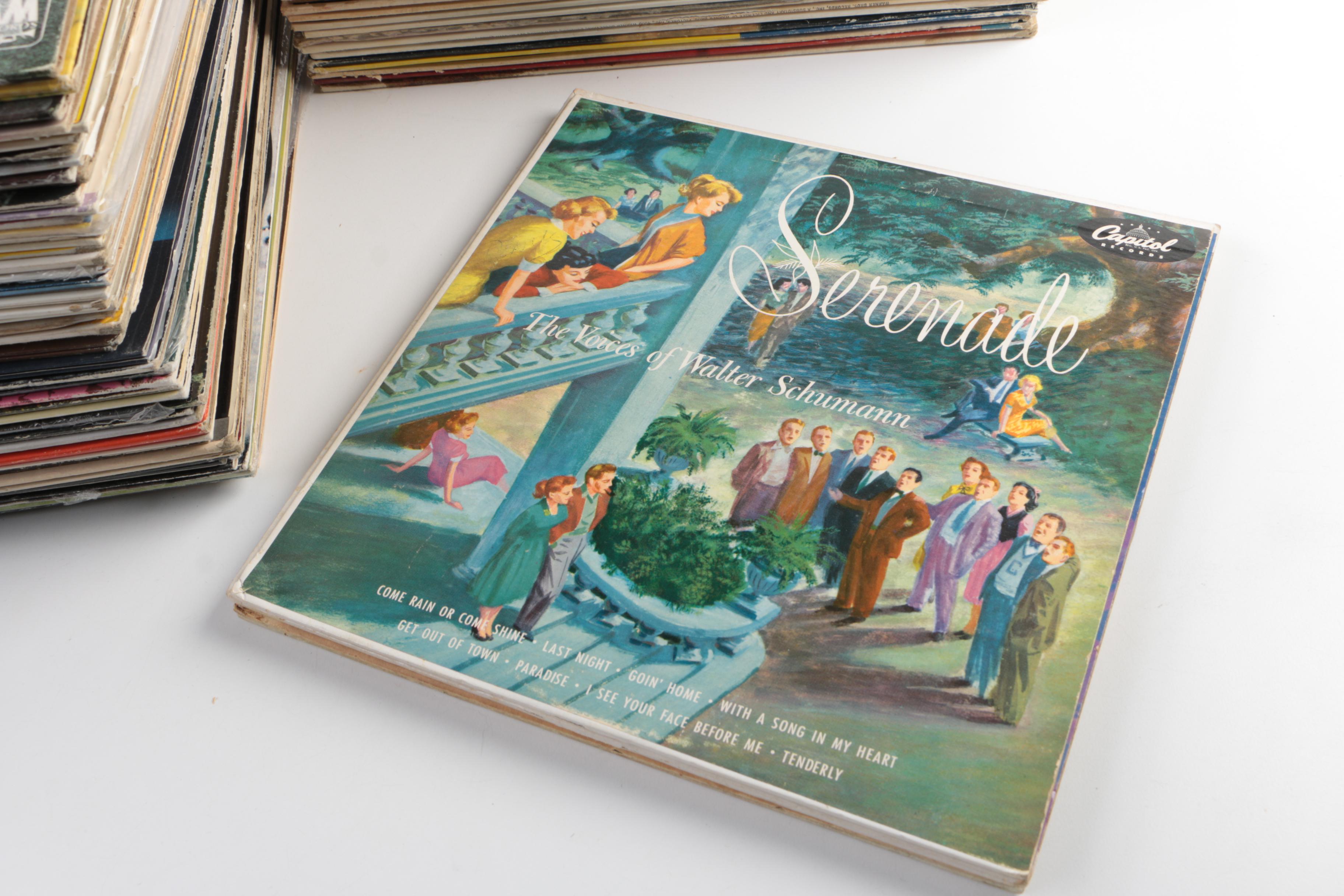 Vintage Jazz and Easy Listening Records