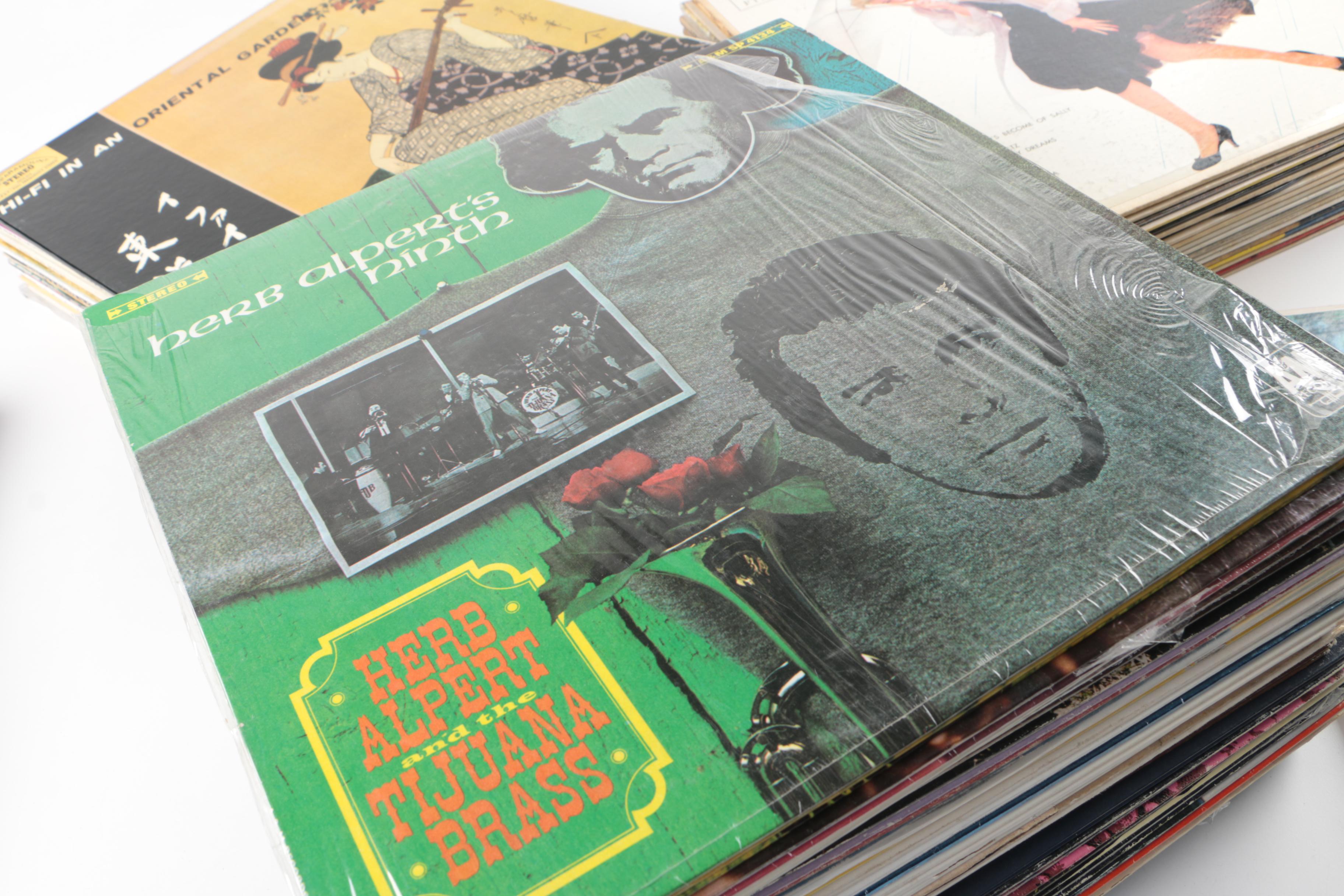 Vintage Jazz and Easy Listening Records