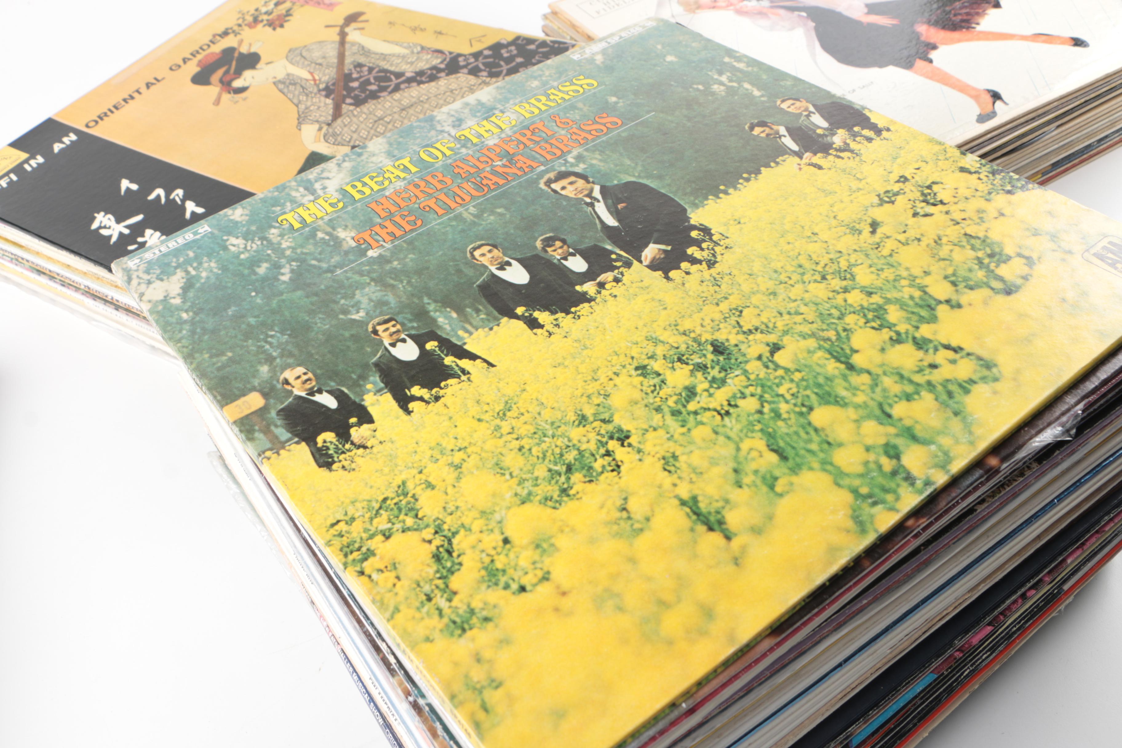 Vintage Jazz and Easy Listening Records