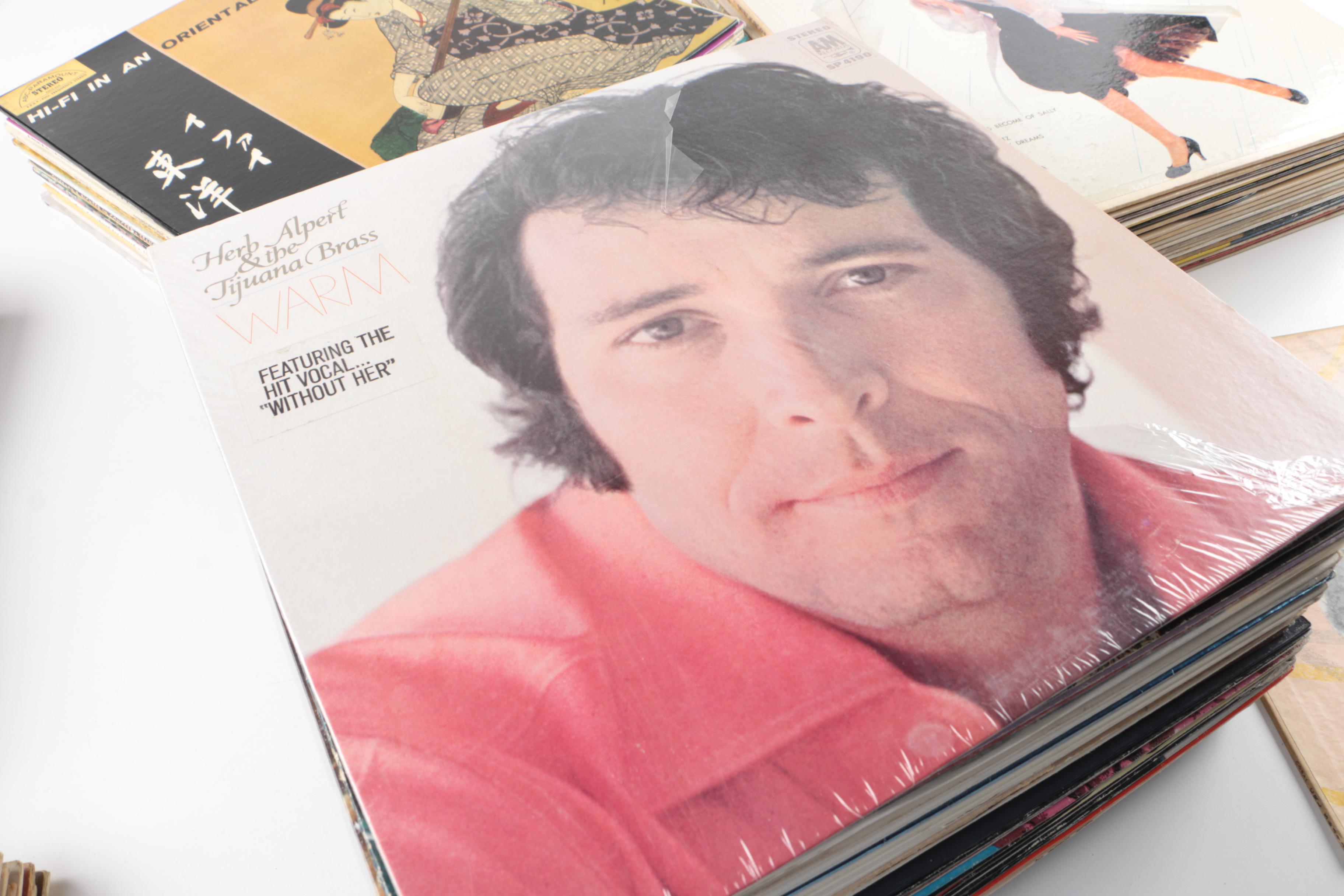 Vintage Jazz and Easy Listening Records