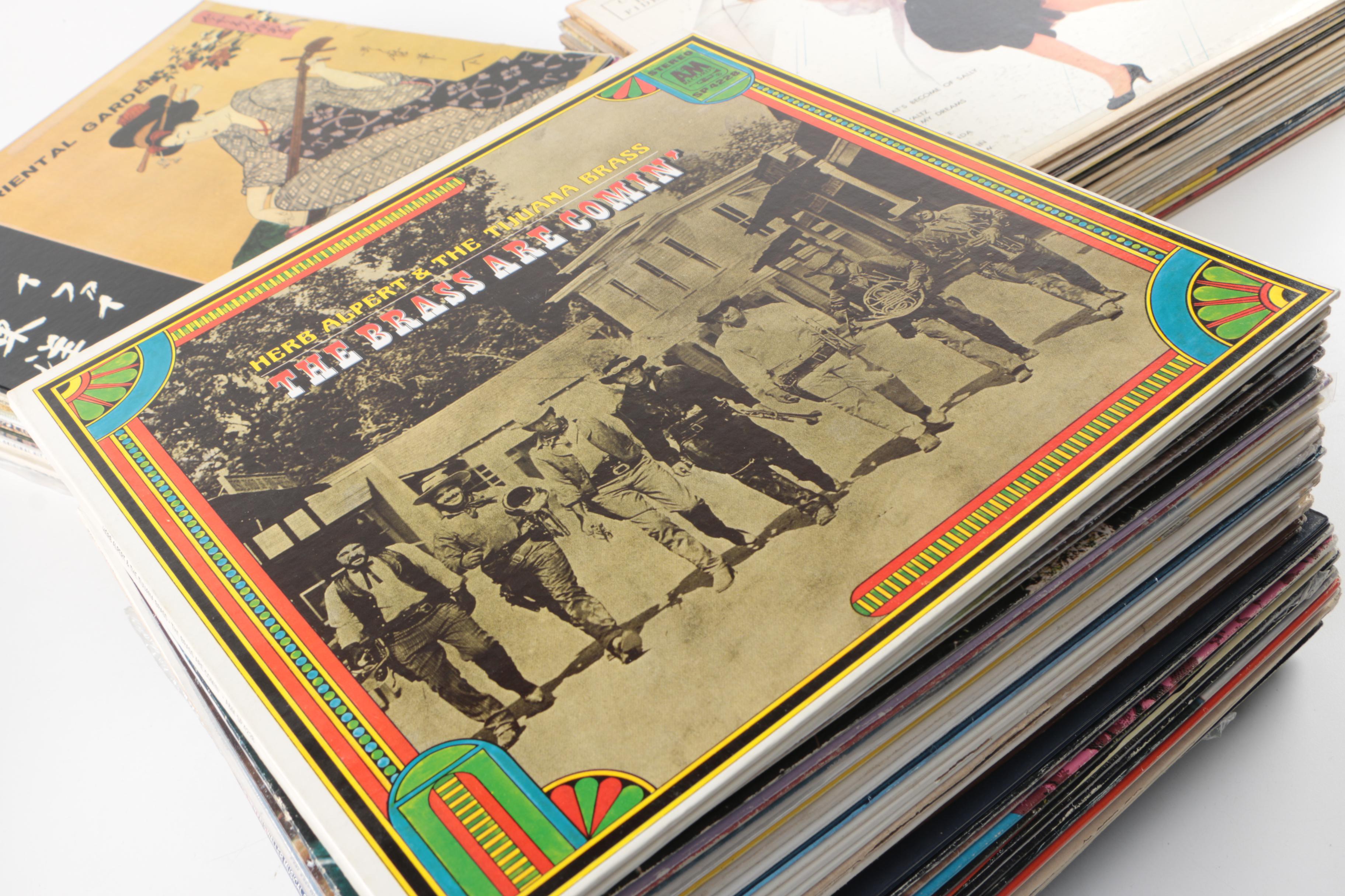 Vintage Jazz and Easy Listening Records