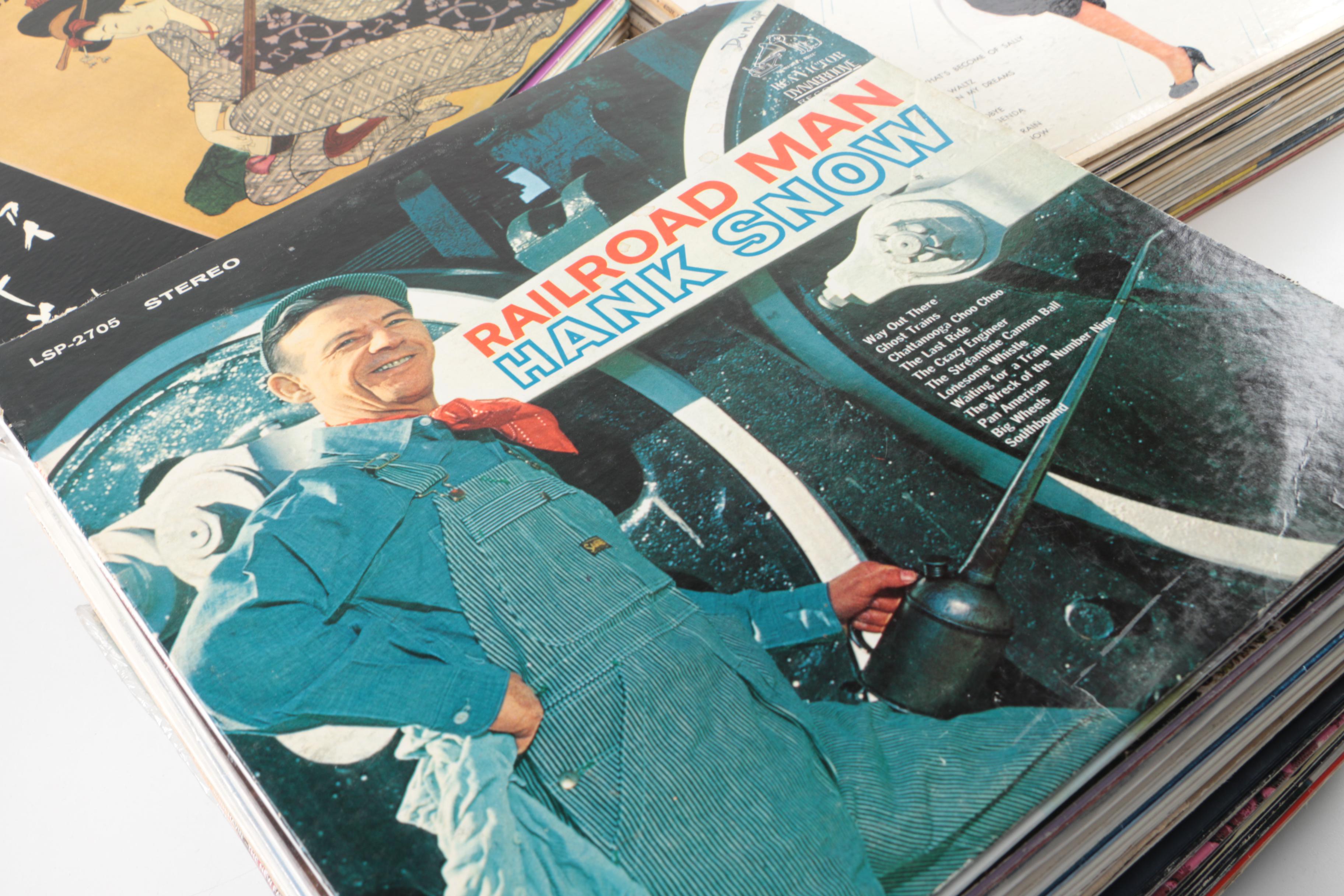 Vintage Jazz and Easy Listening Records