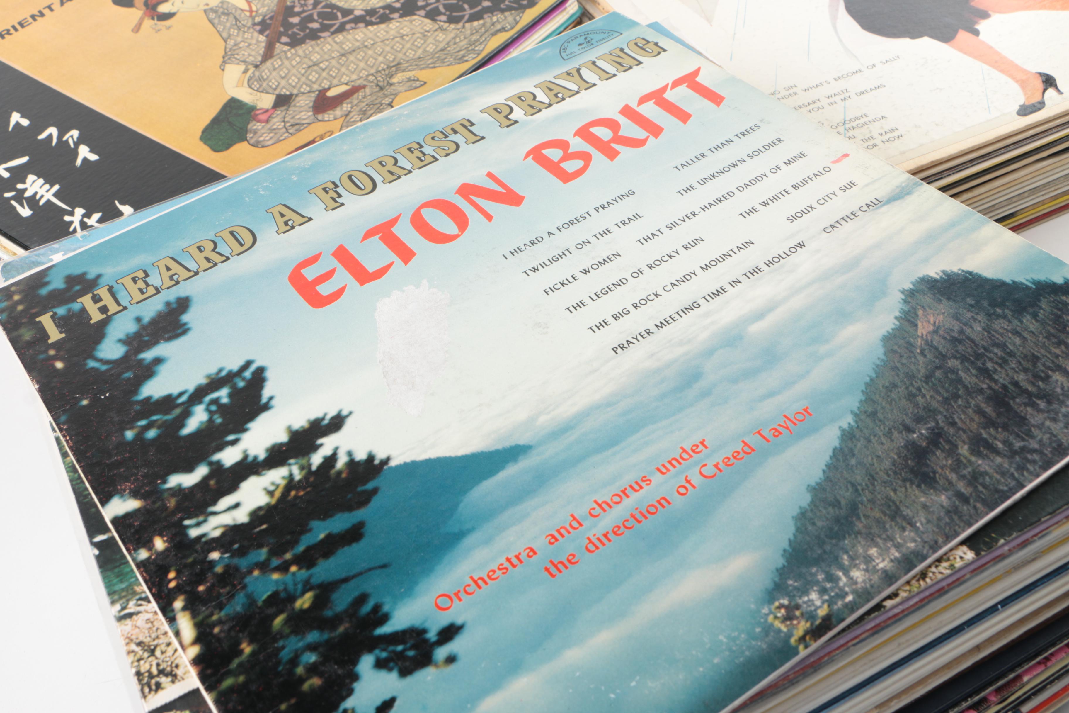 Vintage Jazz and Easy Listening Records