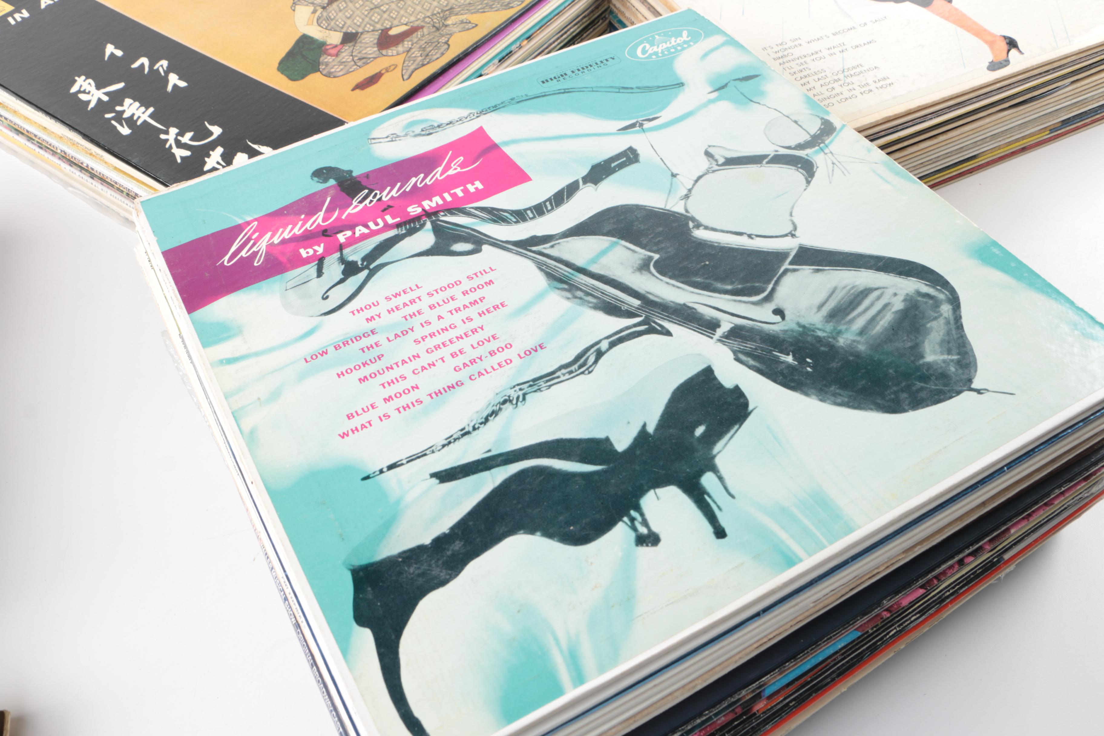 Vintage Jazz and Easy Listening Records