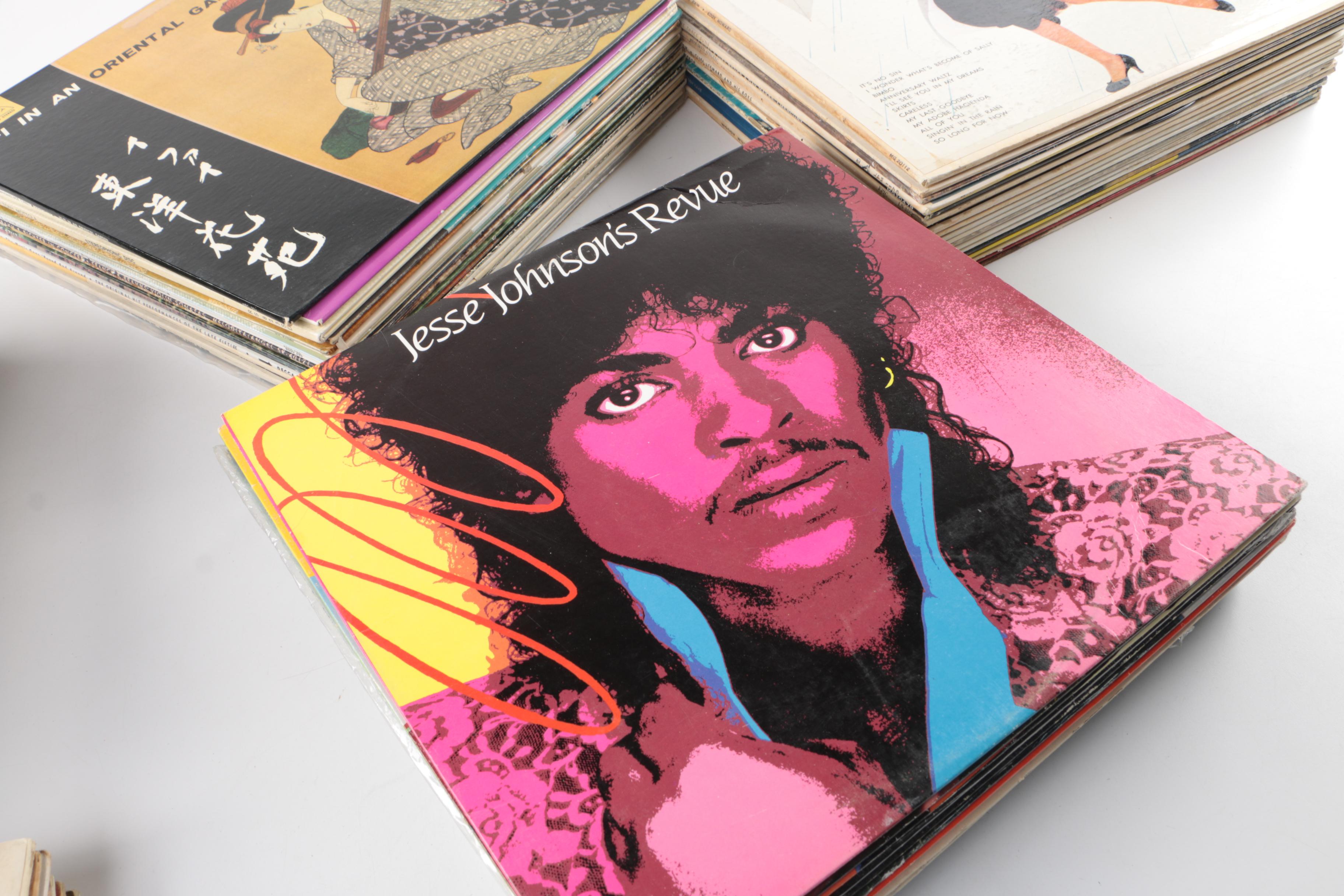 Vintage Jazz and Easy Listening Records