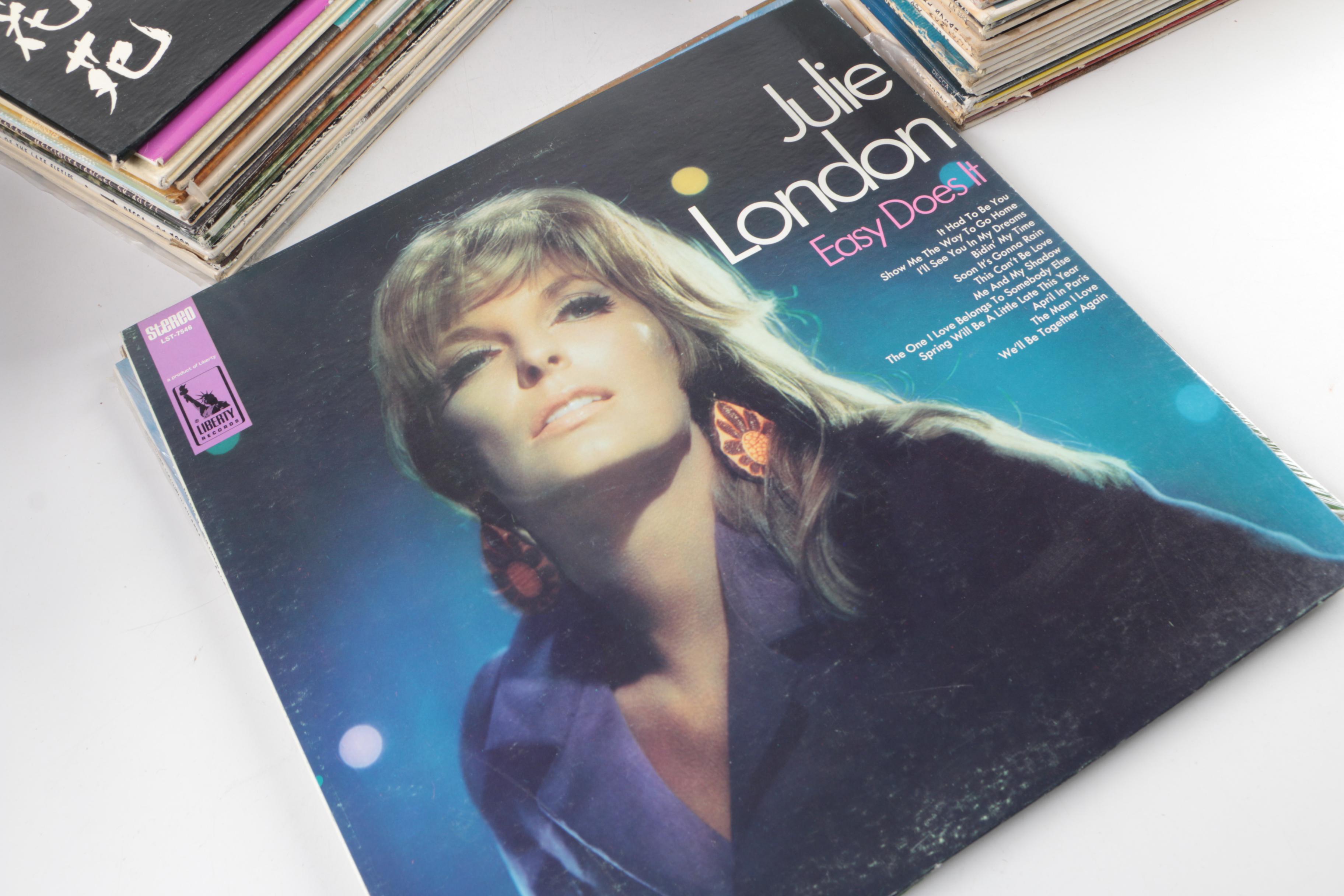 Vintage Jazz and Easy Listening Records