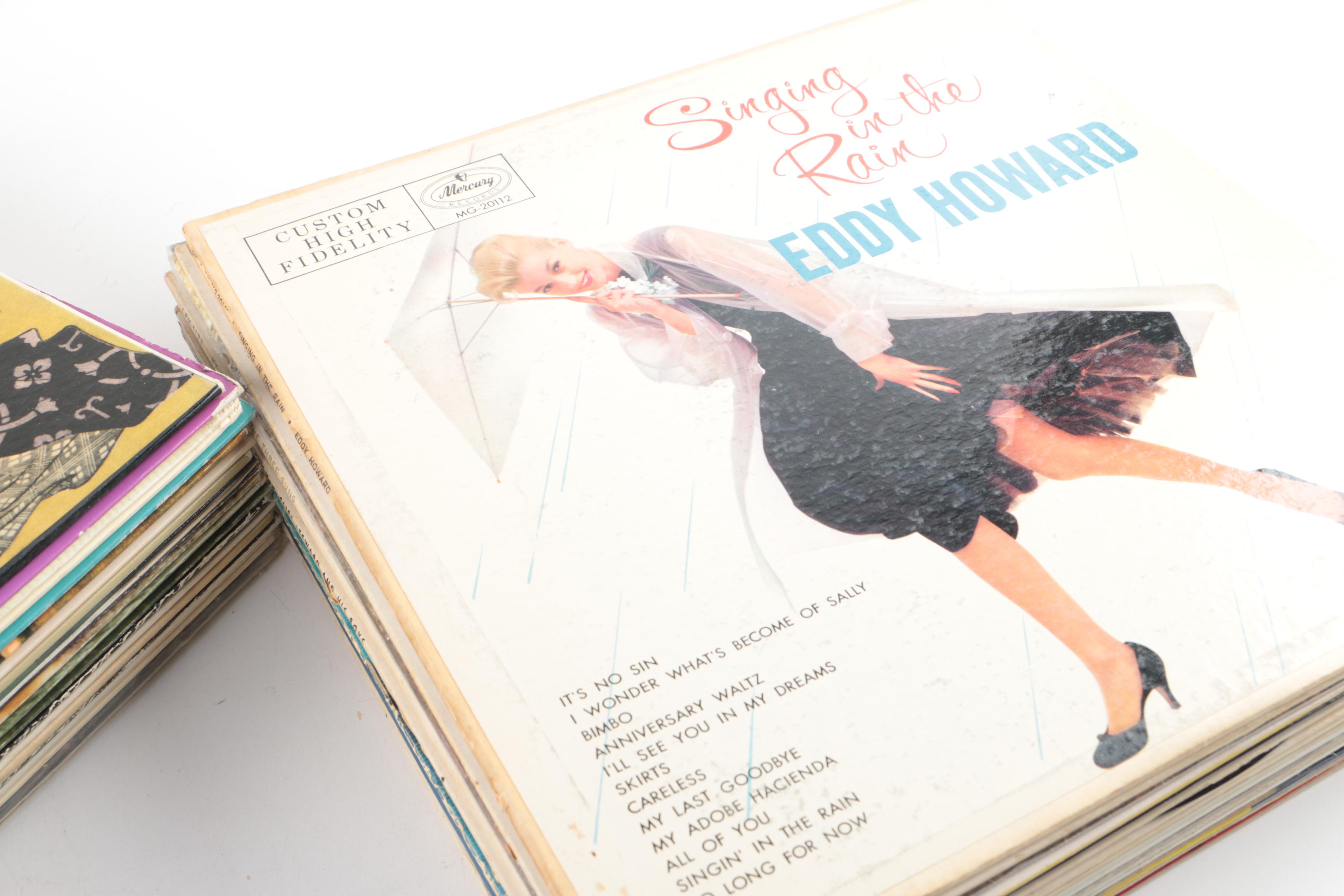 Vintage Jazz and Easy Listening Records