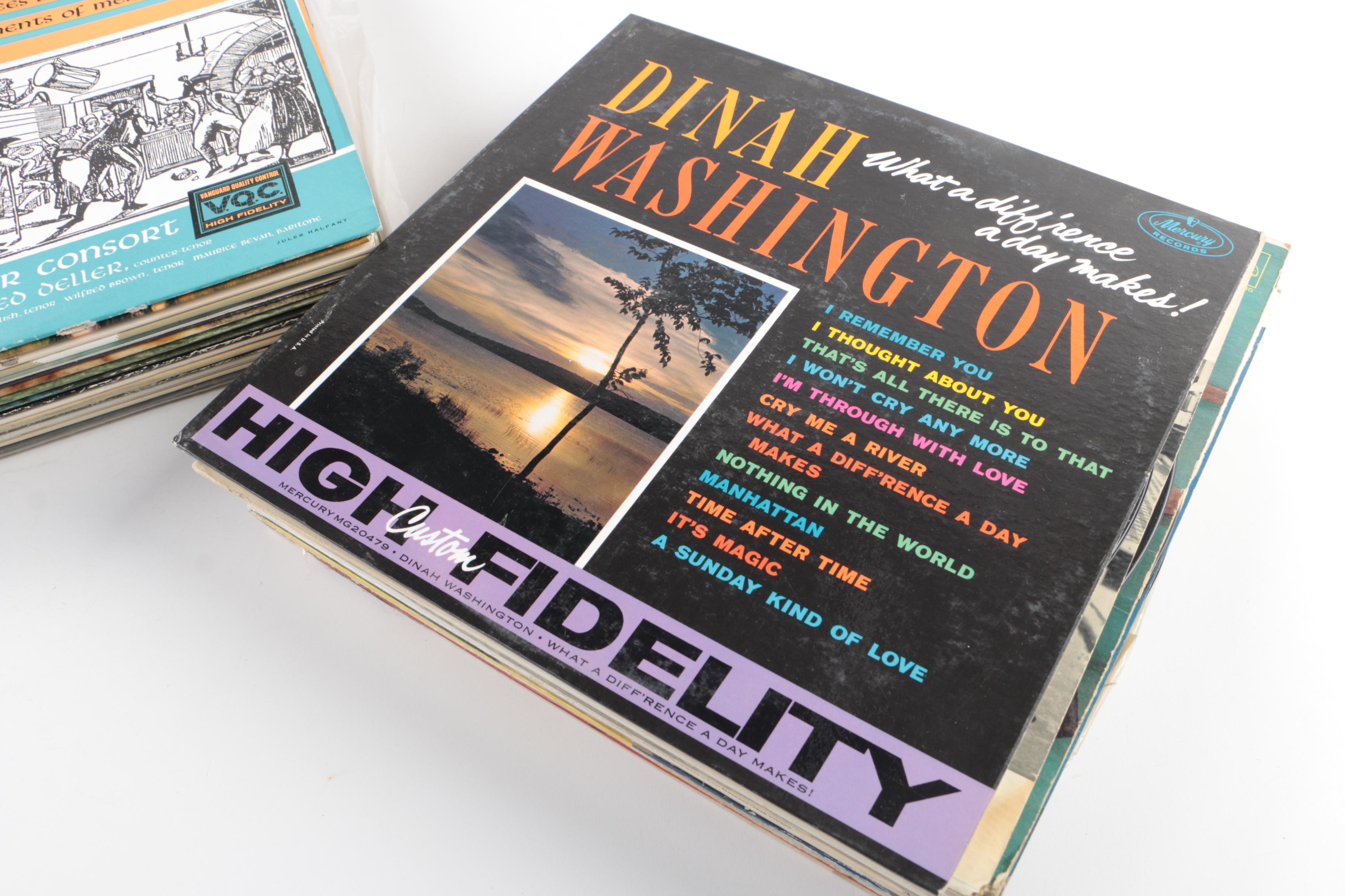 Vintage Jazz and Easy Listening Records