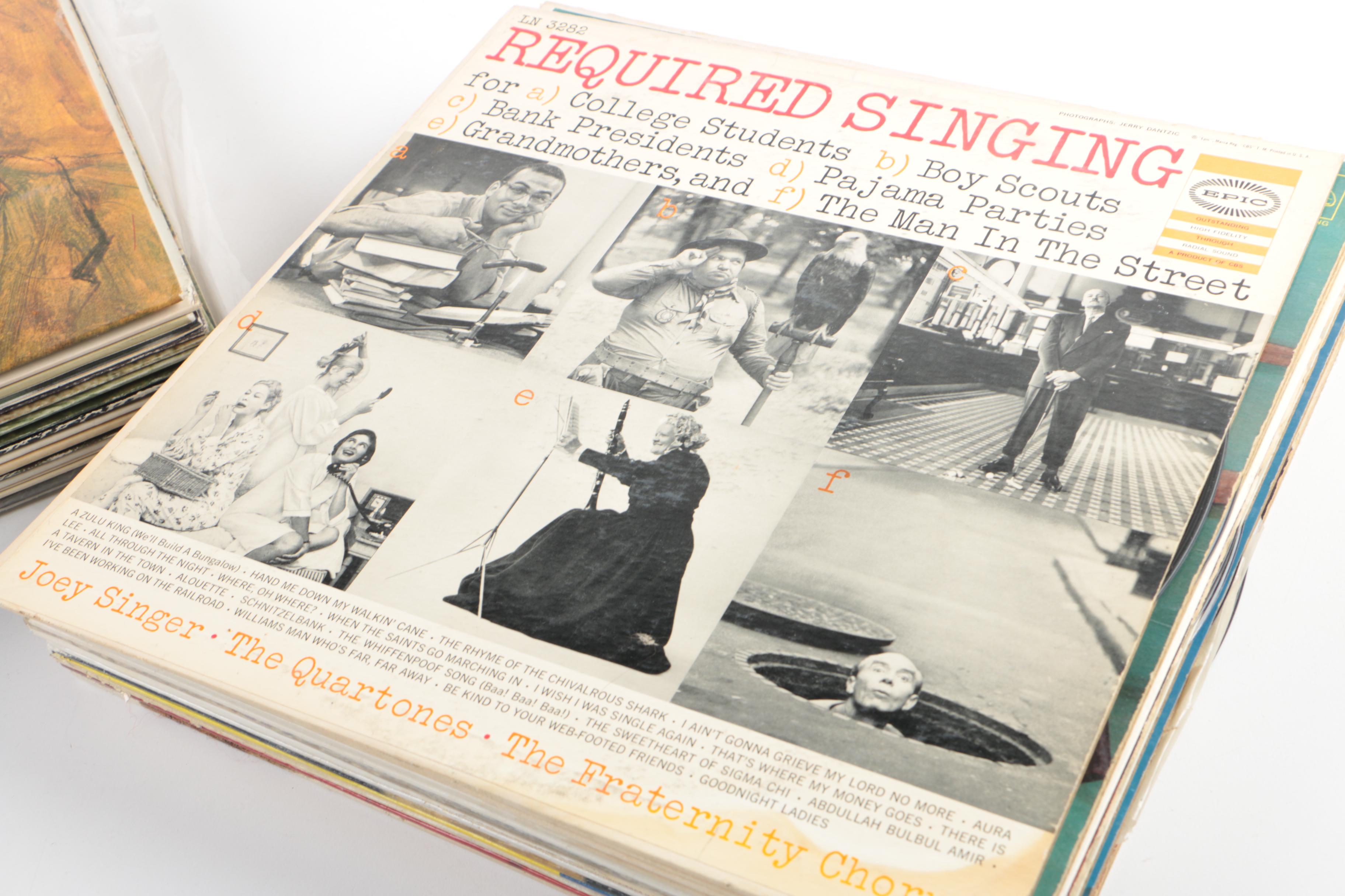 Vintage Jazz and Easy Listening Records