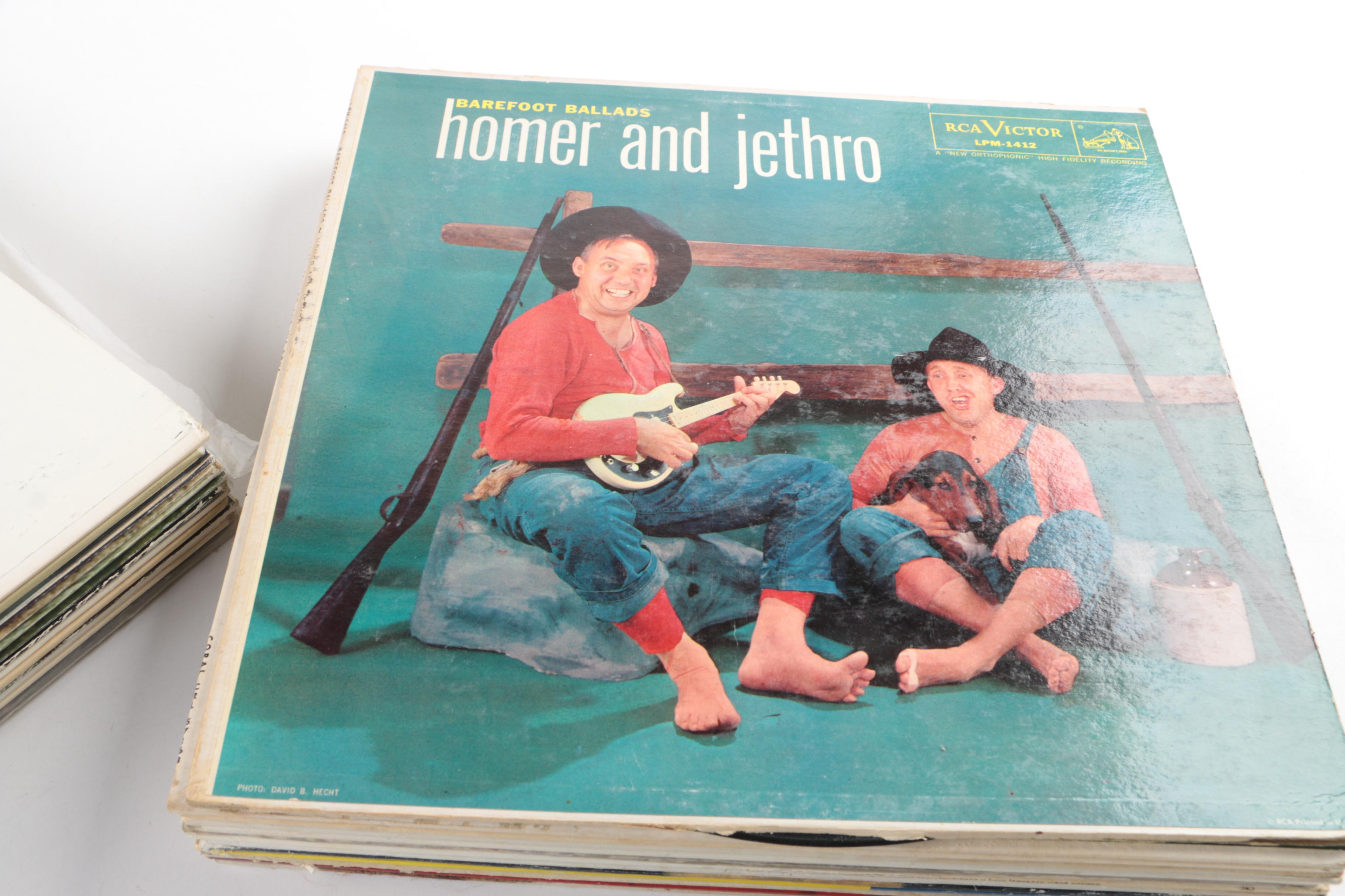 Vintage Jazz and Easy Listening Records