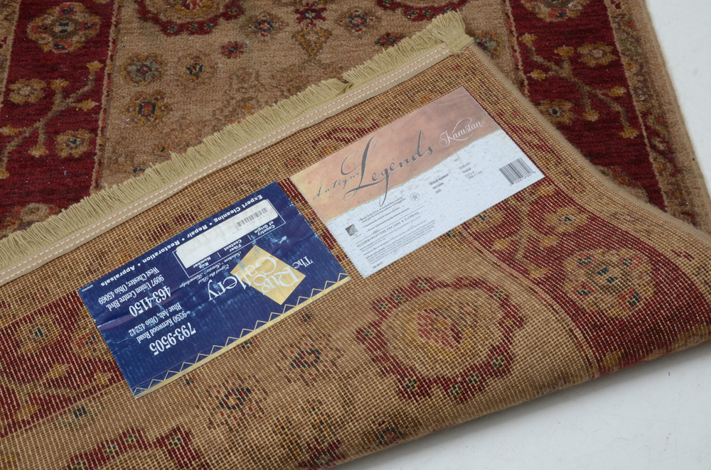 Machine Made Karastan "Antique Legends" Oushak Style Accent Rug