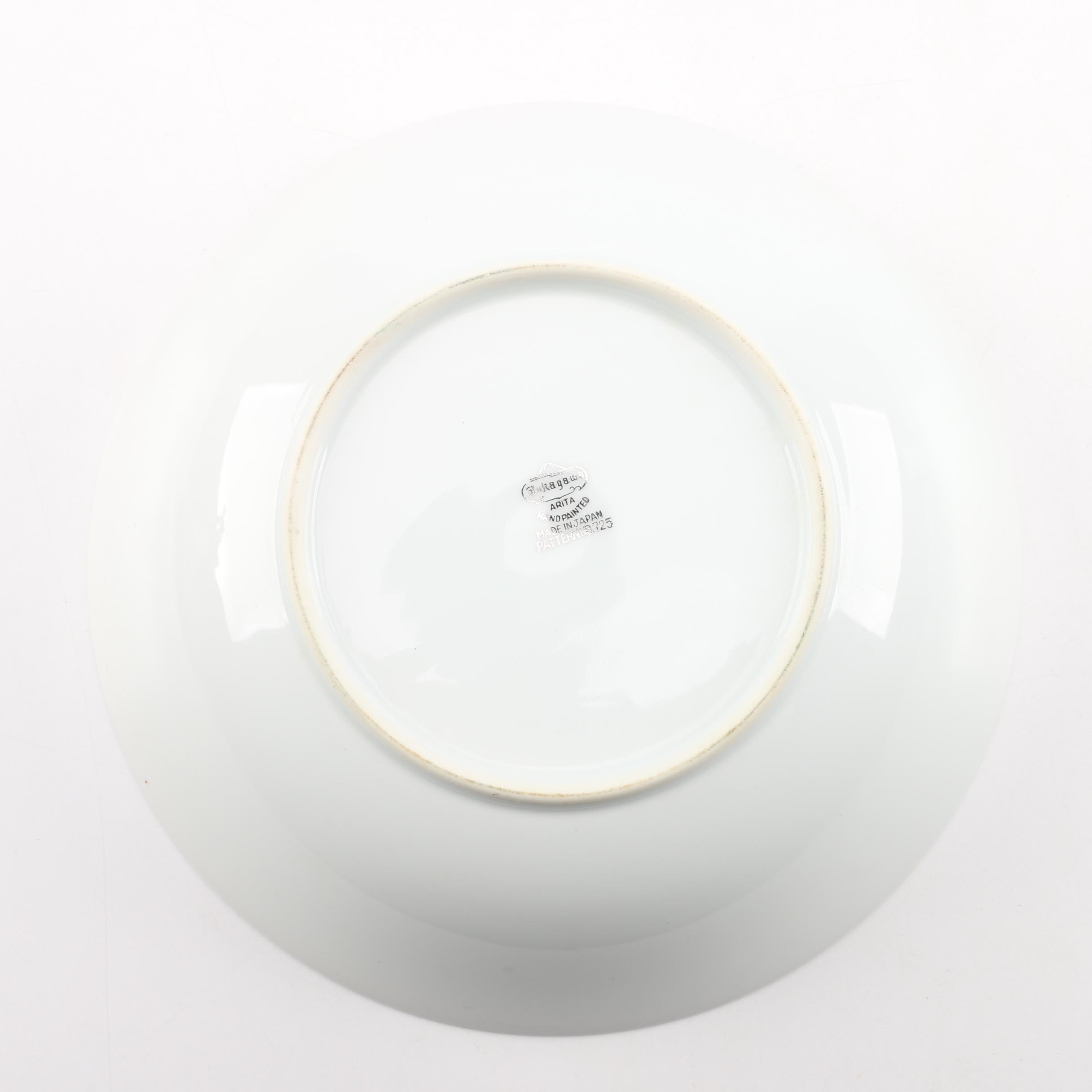 Vintage Fukagawa "Sallow" Porcelain Serveware