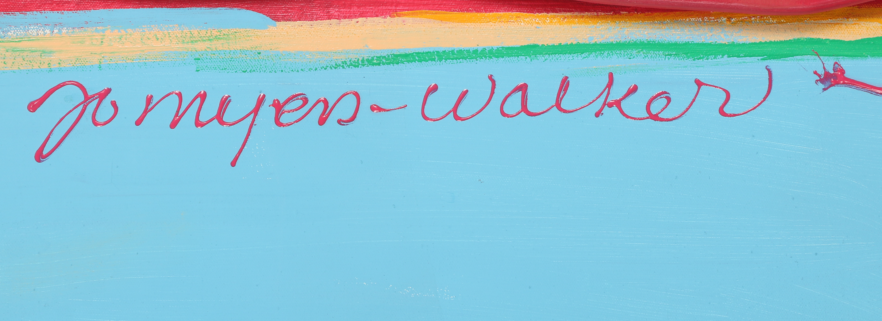 Jo Myers-Walker Acrylic Painting "Cowboy in Disguise"