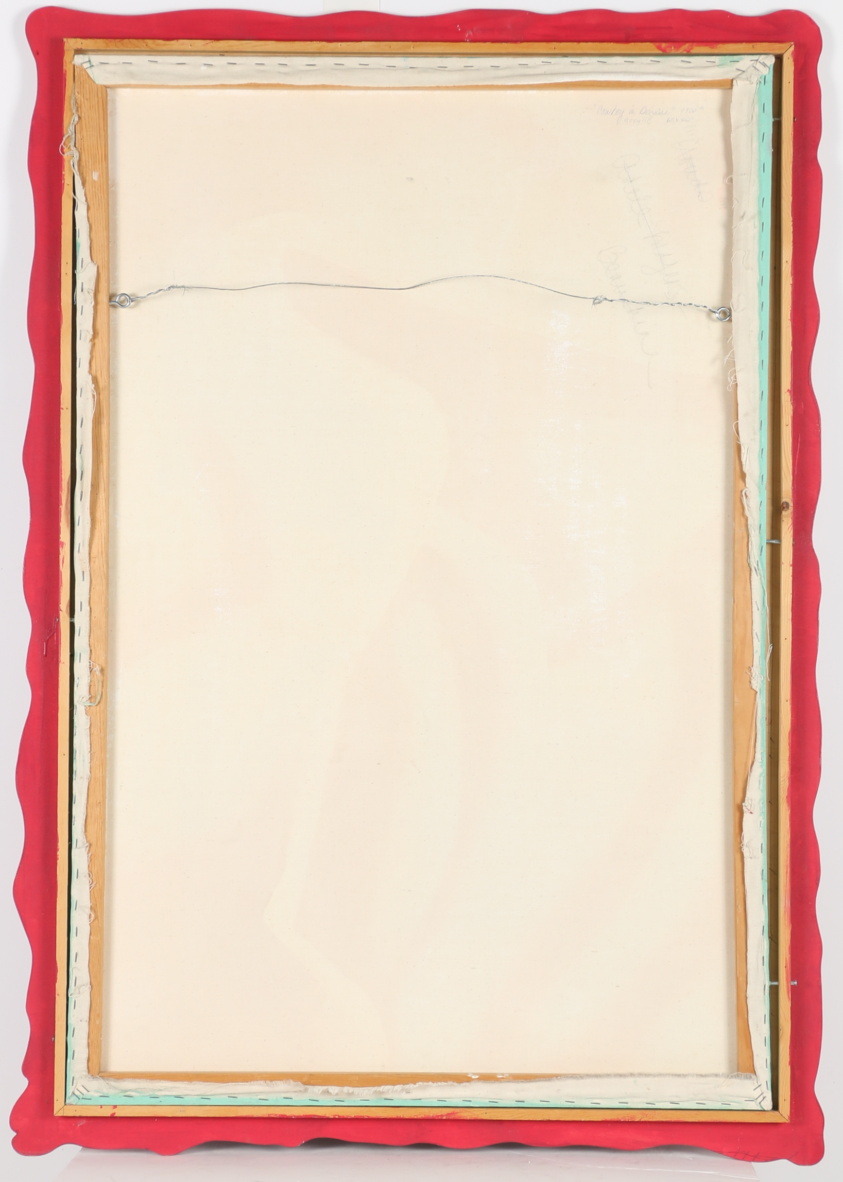 Jo Myers-Walker Acrylic Painting "Cowboy in Disguise"