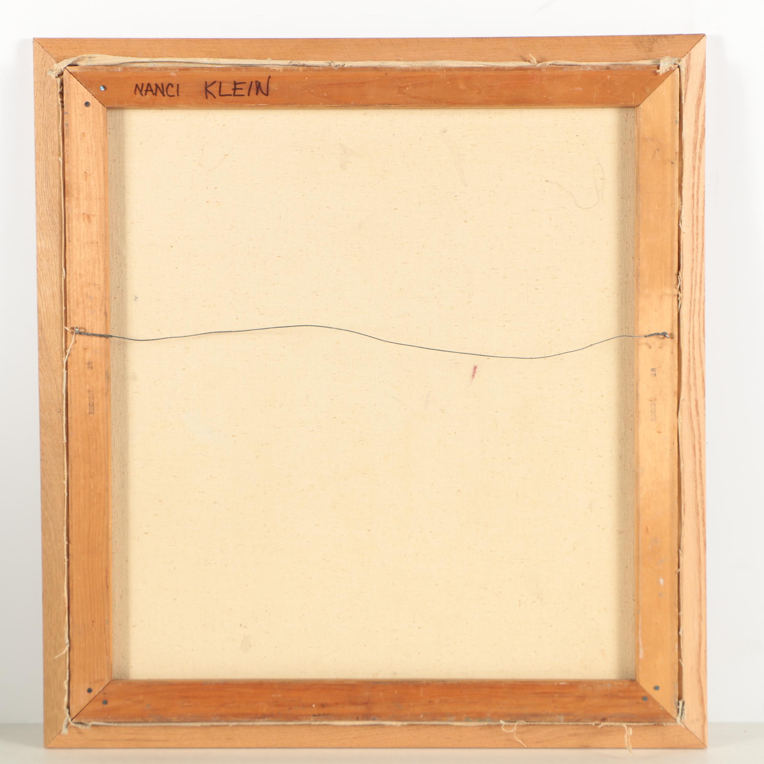 Nanci Klein Oil Painting of a Still Life