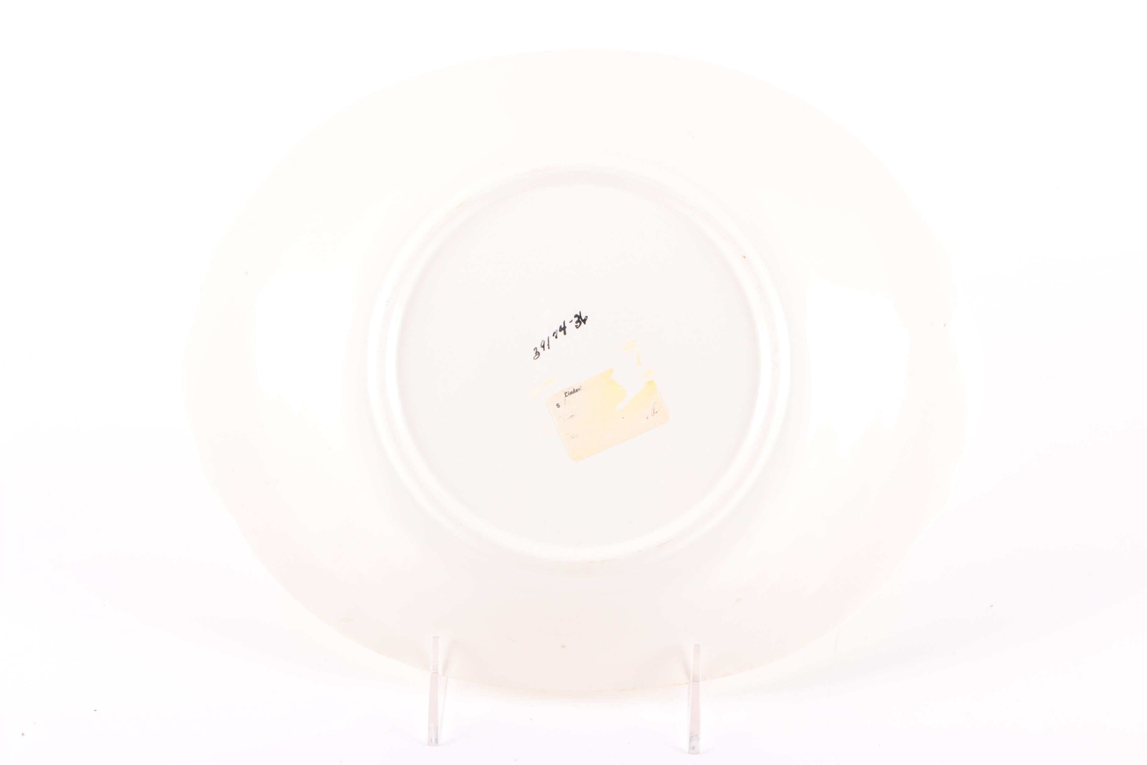 Vintage Porcelain Plates and Pen Holder