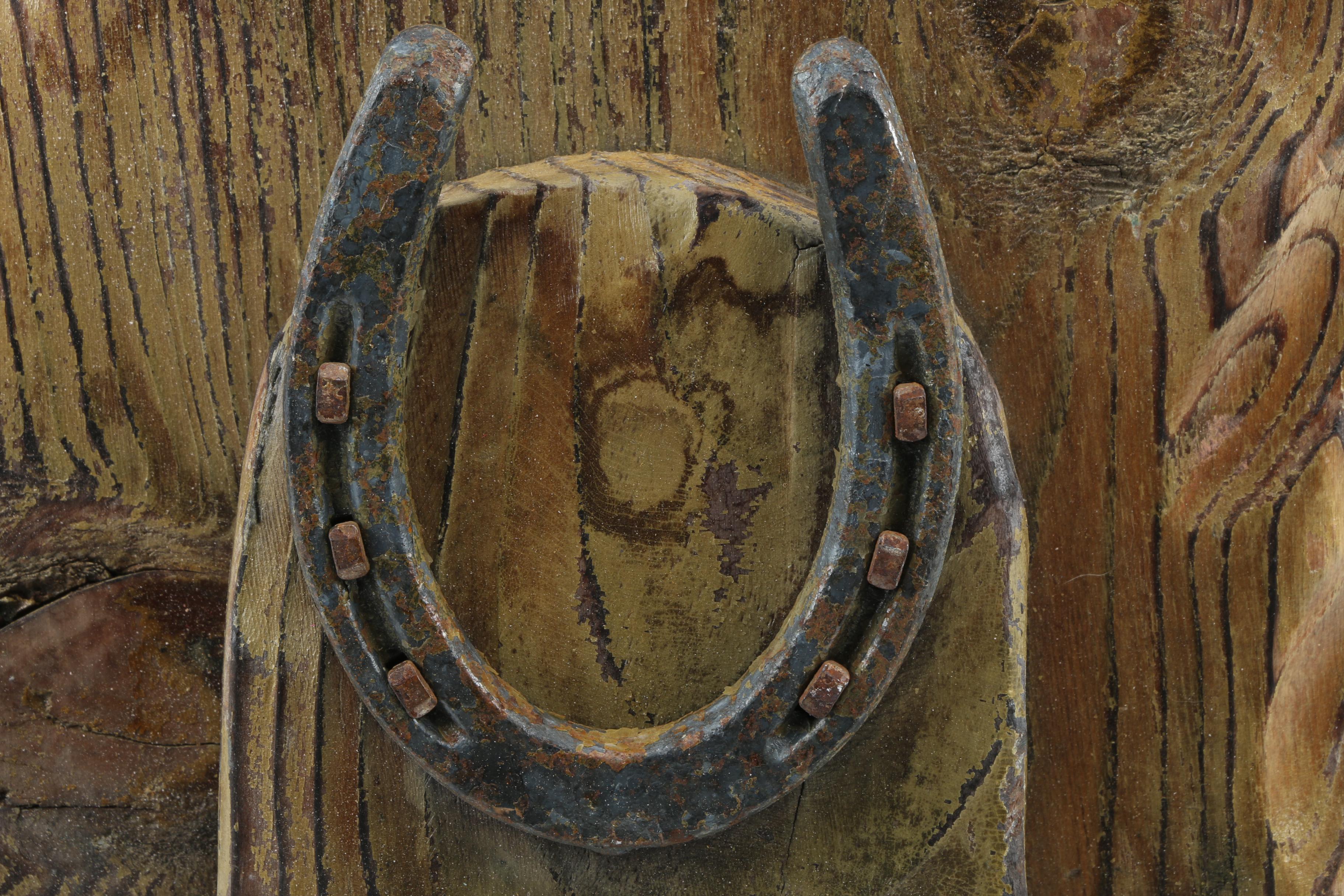 Vintage Hoofbeats of Norco Quarterhorse and Buckskin Horse Show Plaque