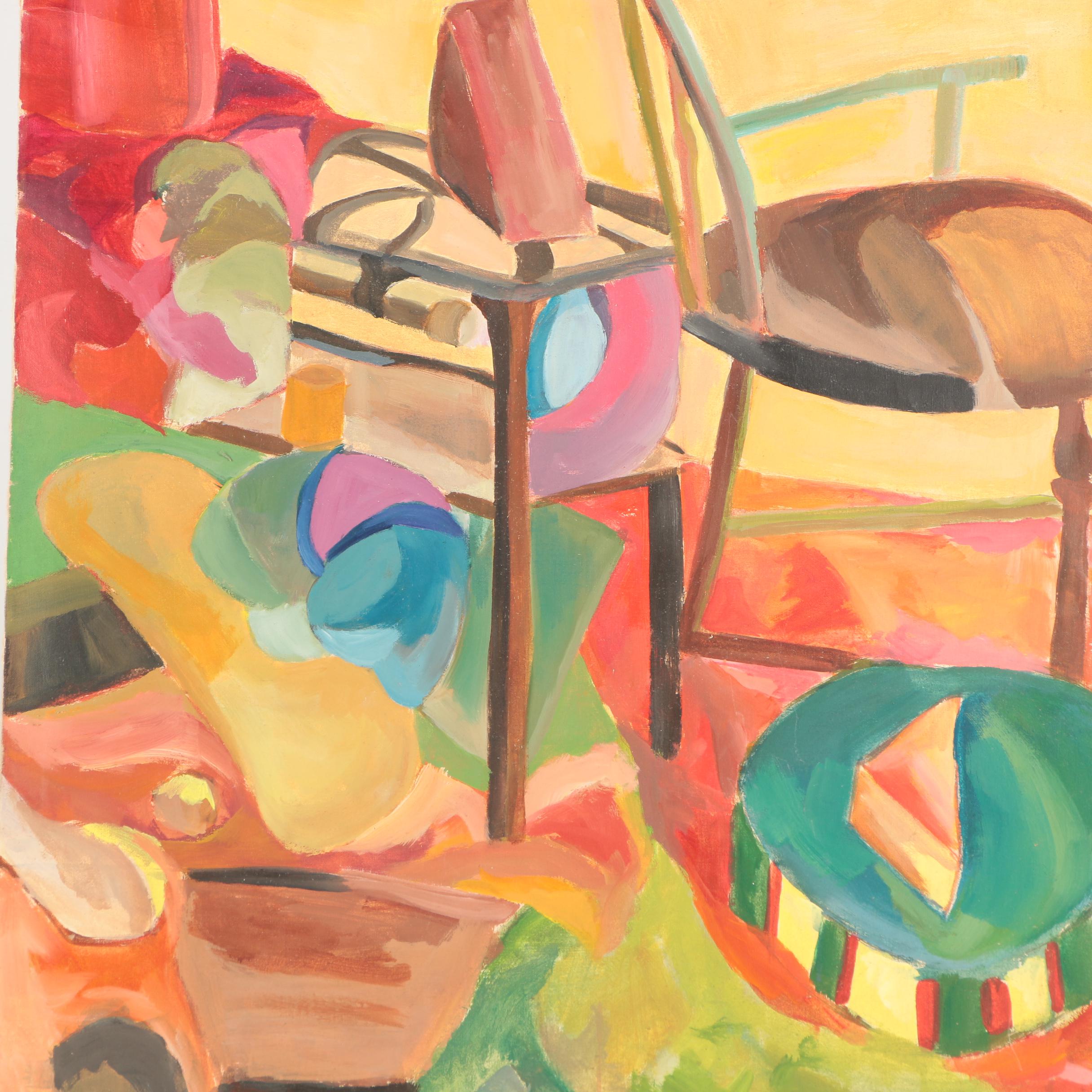 Renie Anspach Oil Painting