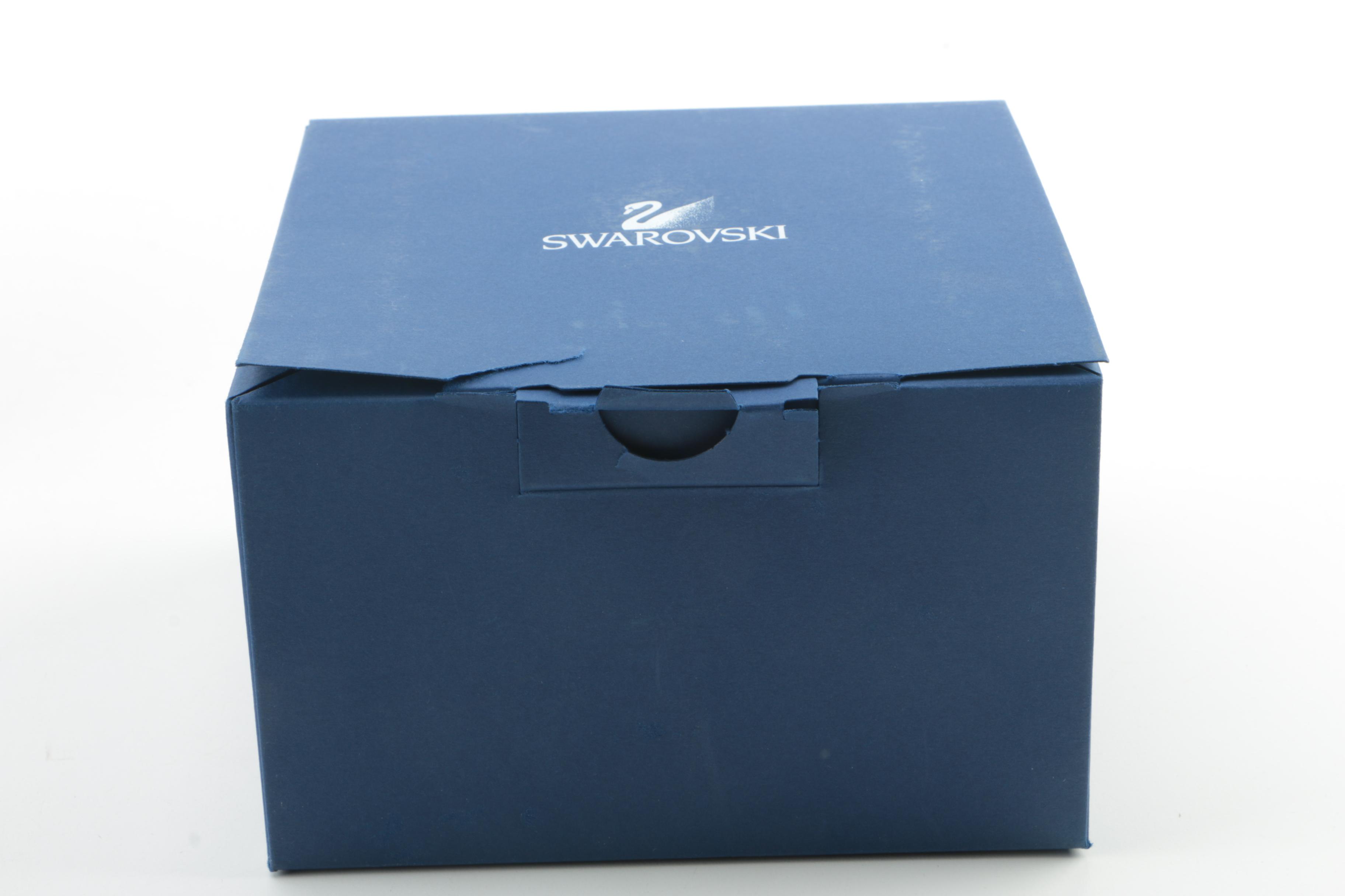 Swarovski Crystal Mother Sea Lion Figurine