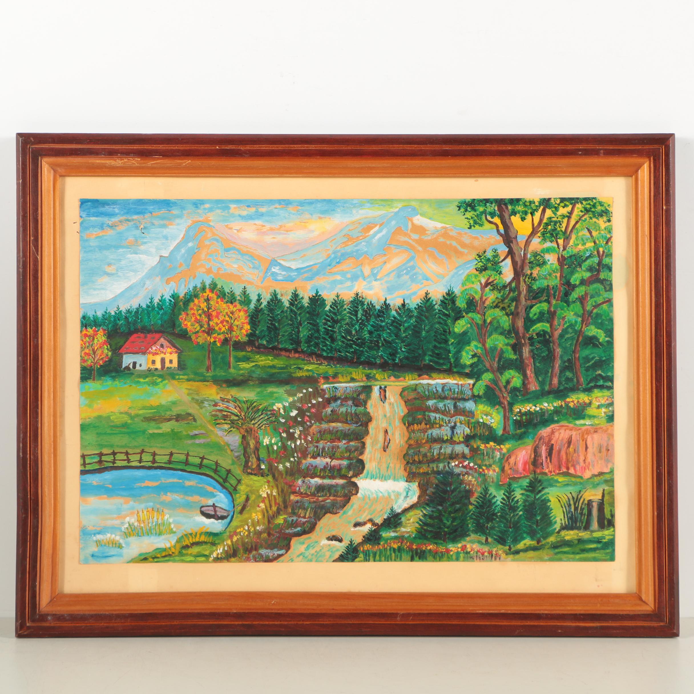 Landscape Paintings Featuring Lizanne Hammonds