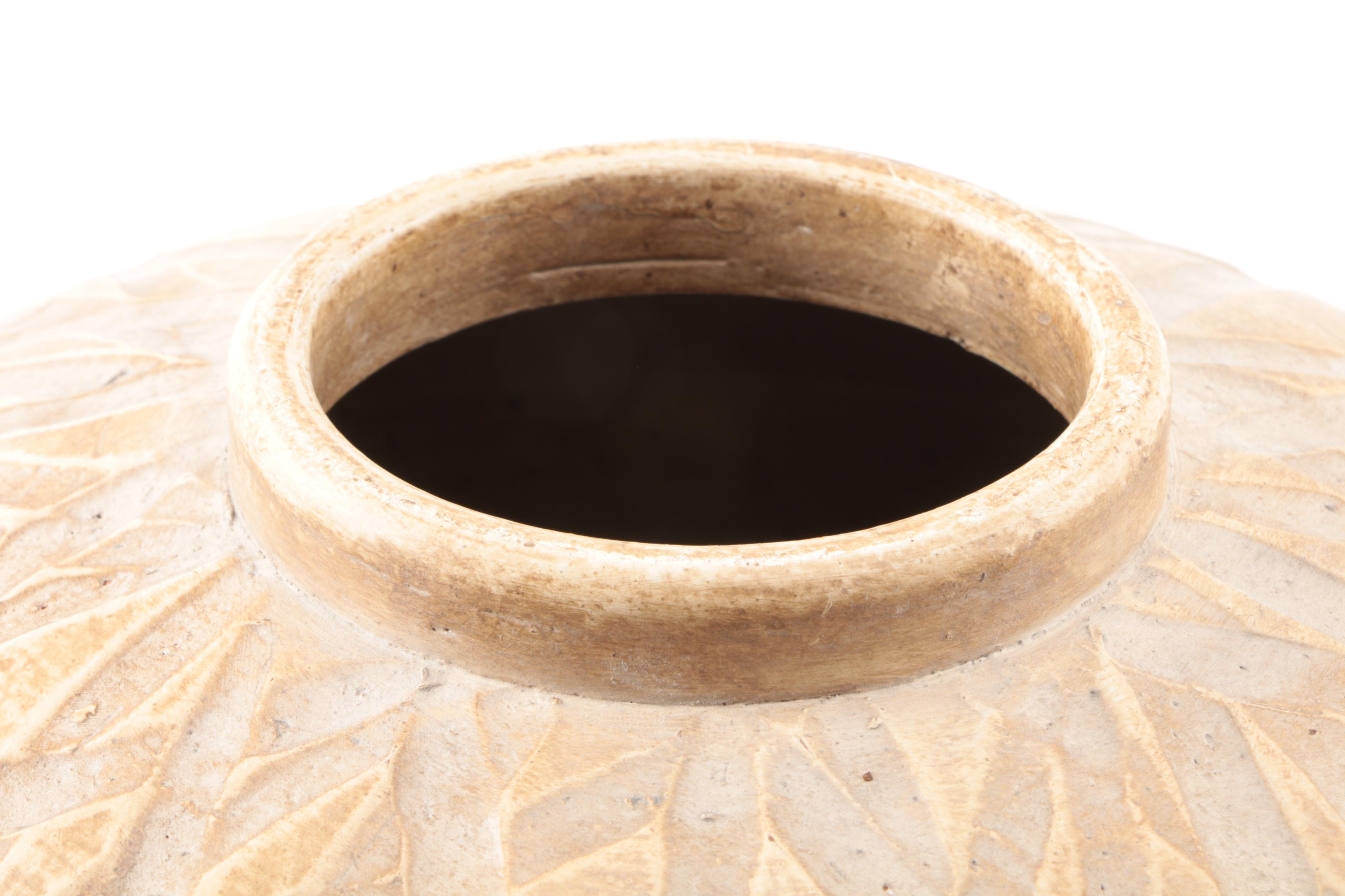 Contemporary Oval Vase