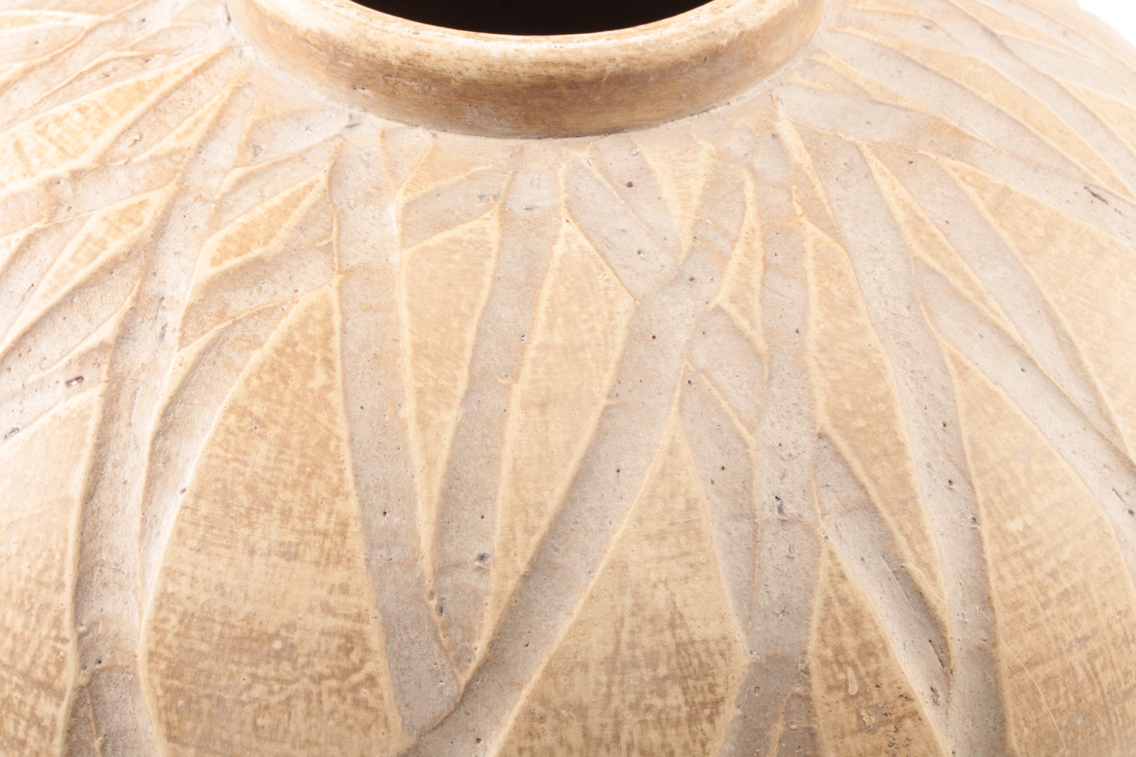 Contemporary Oval Vase