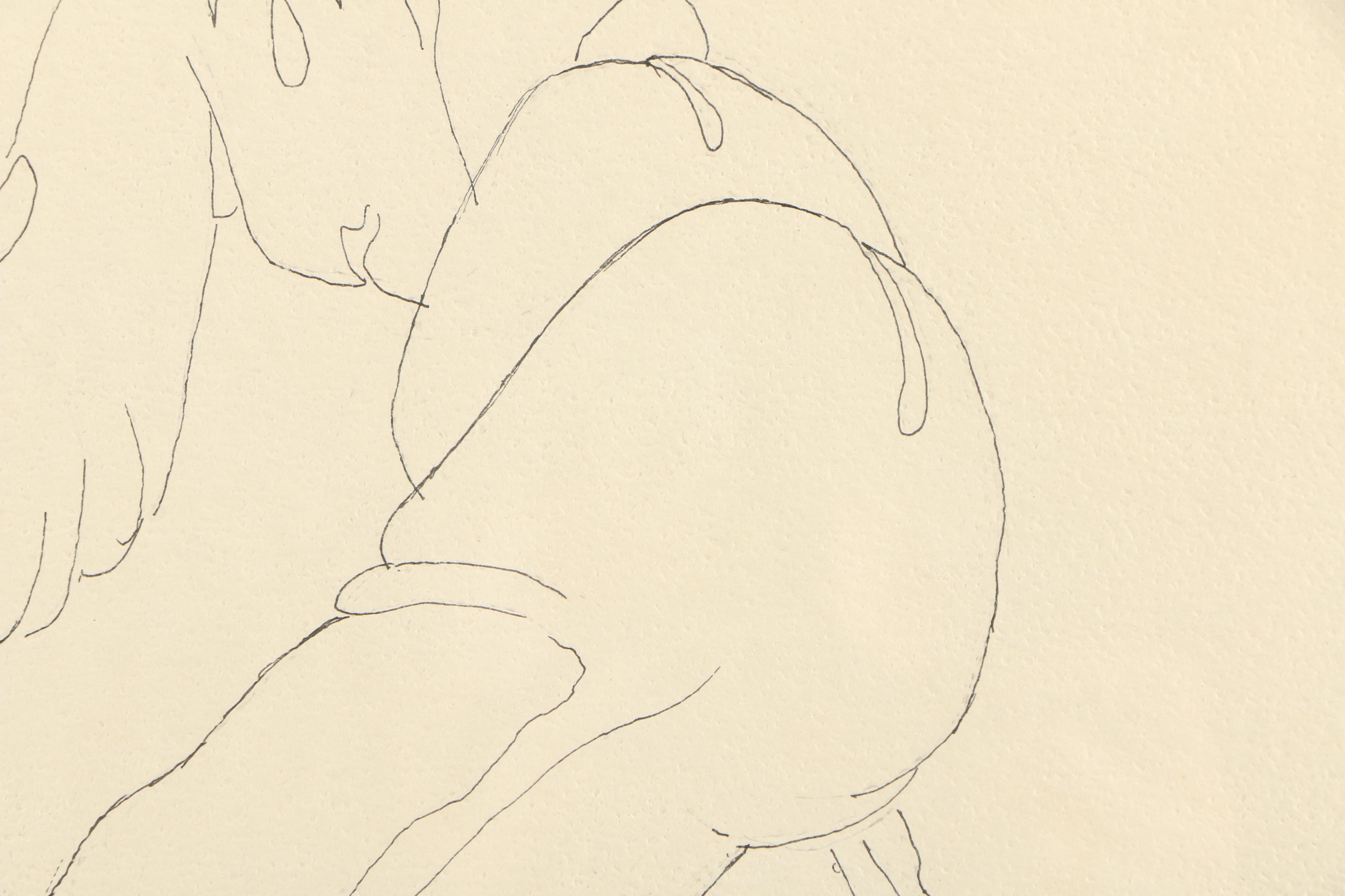 1971 Gaither Ink Drawing