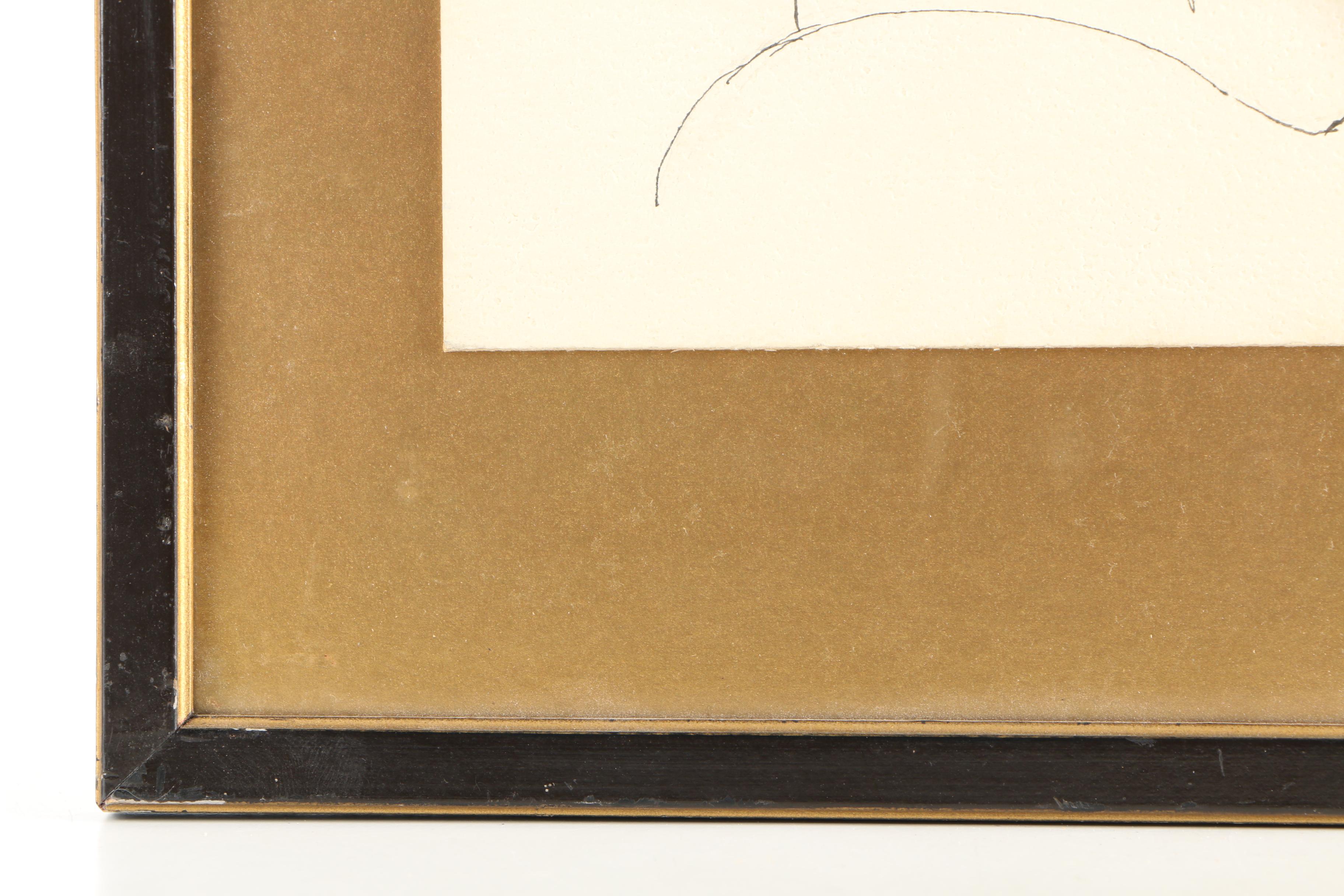 1971 Gaither Ink Drawing