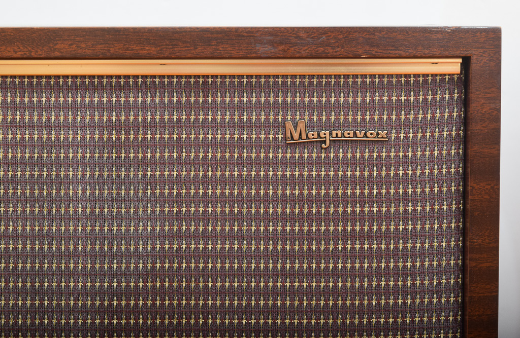 Mid Century Floor Speaker by Magnavox