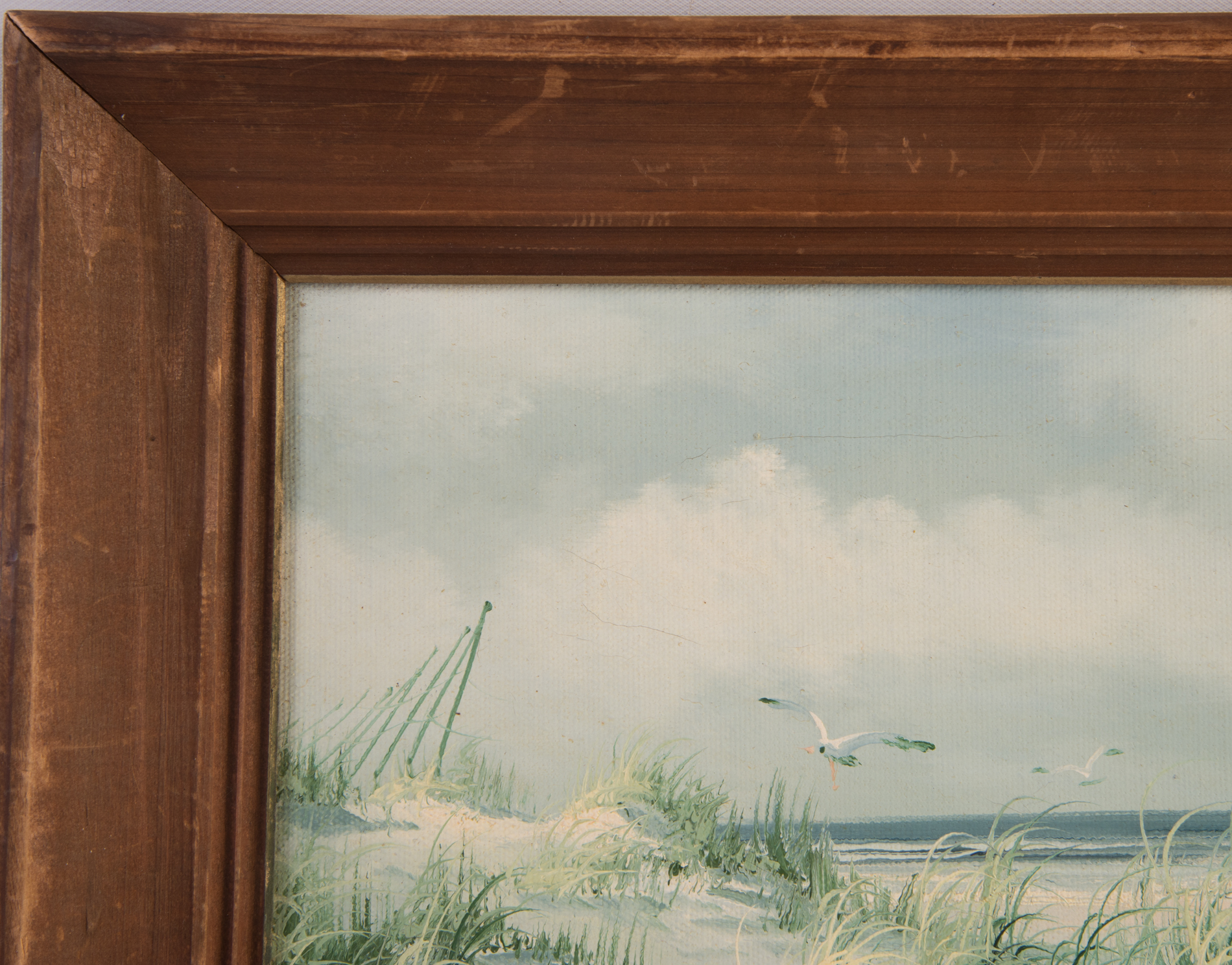 Remington Seascape Oil on Canvas